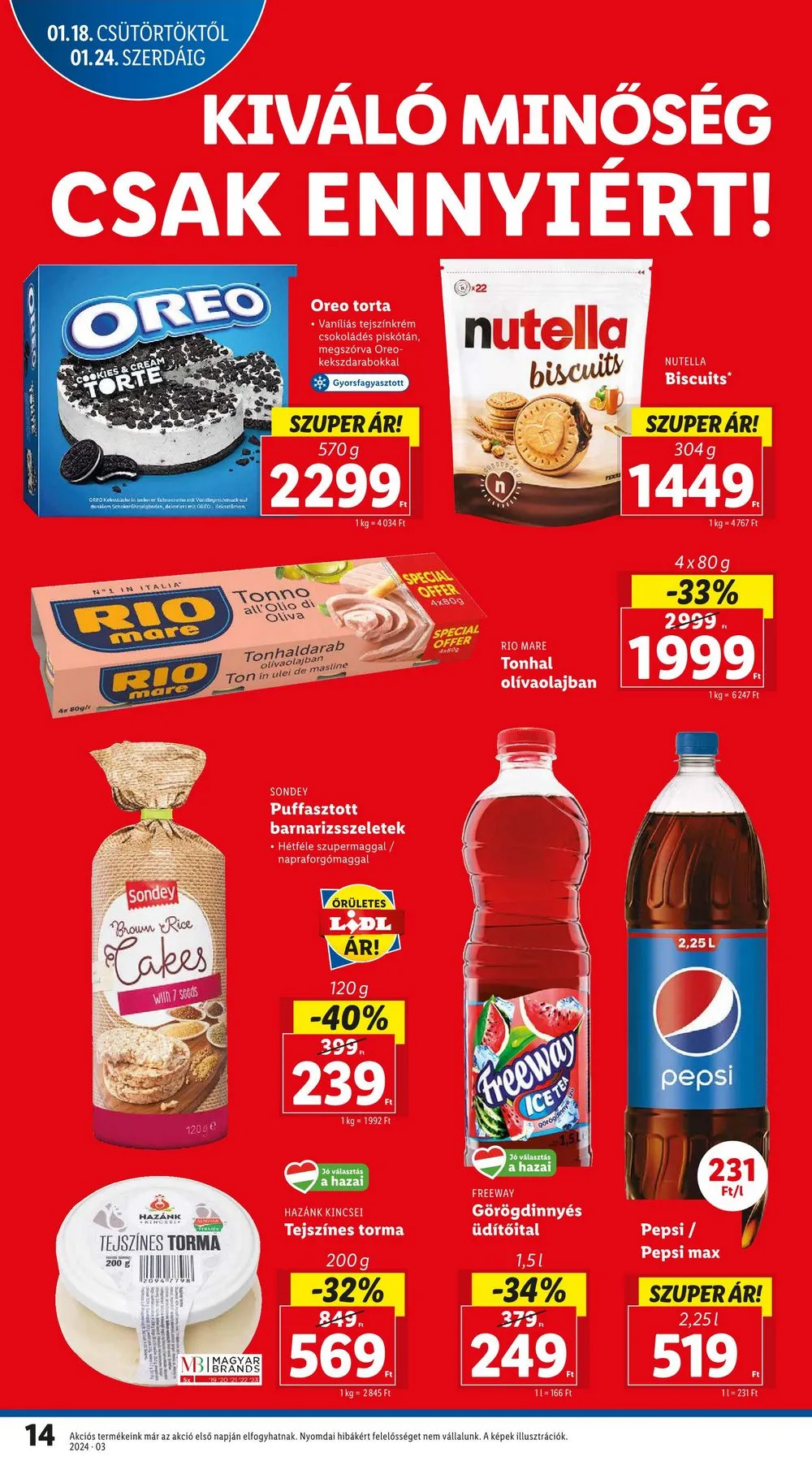 Lidl akciós újság 01.18–01.24 – 14. oldal