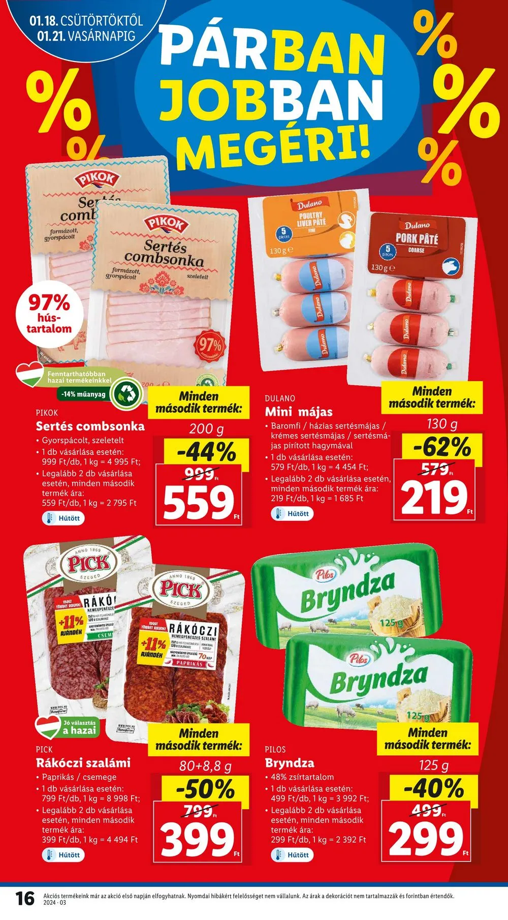 Lidl akciós újság 01.18–01.24 – 16. oldal