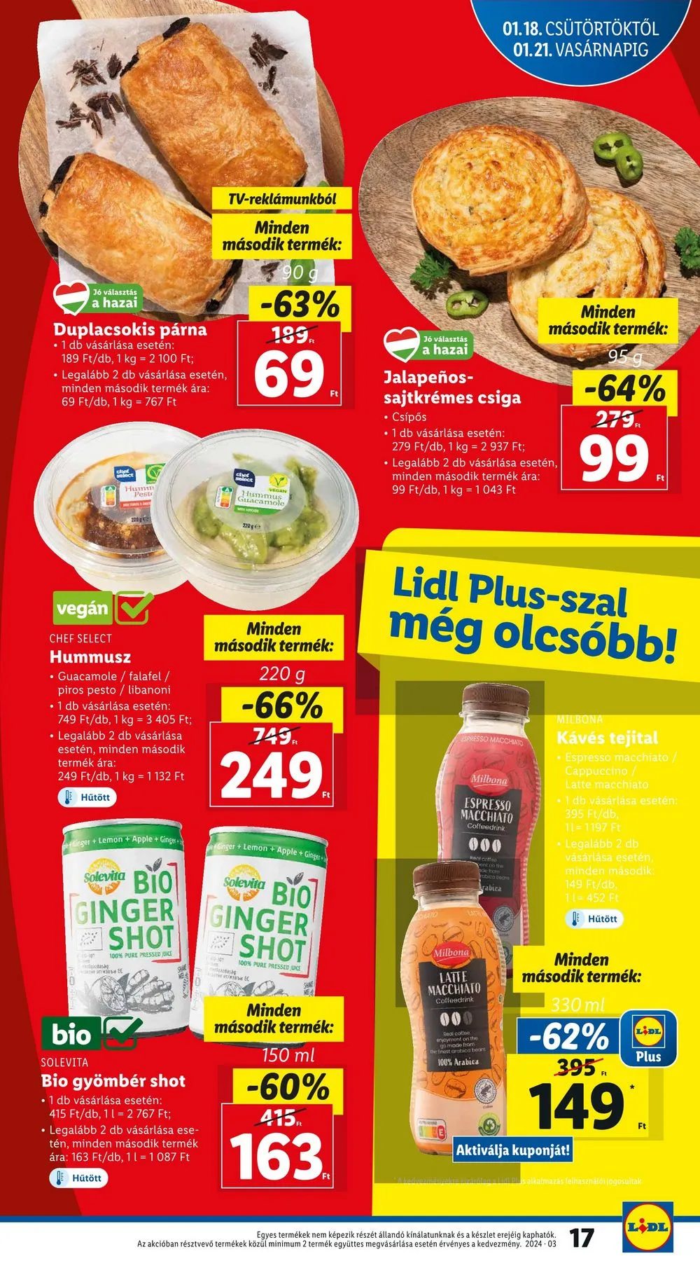 Lidl akciós újság 01.18–01.24 – 17. oldal