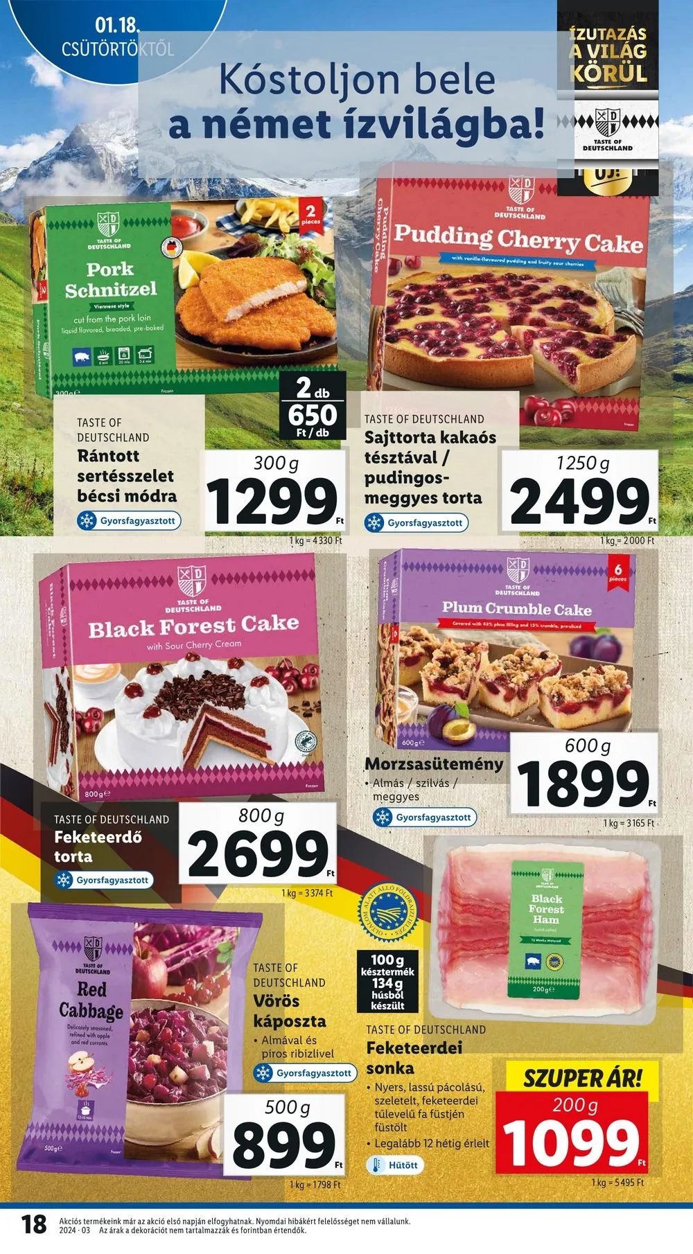 Lidl akciós újság 01.18–01.24 – 18. oldal