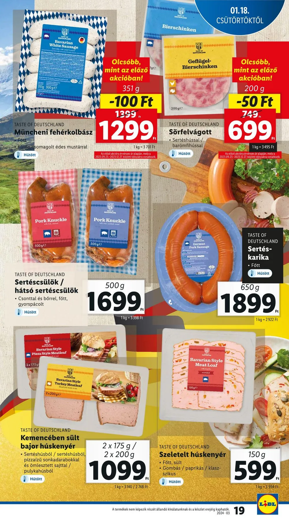 Lidl akciós újság 01.18–01.24 – 19. oldal