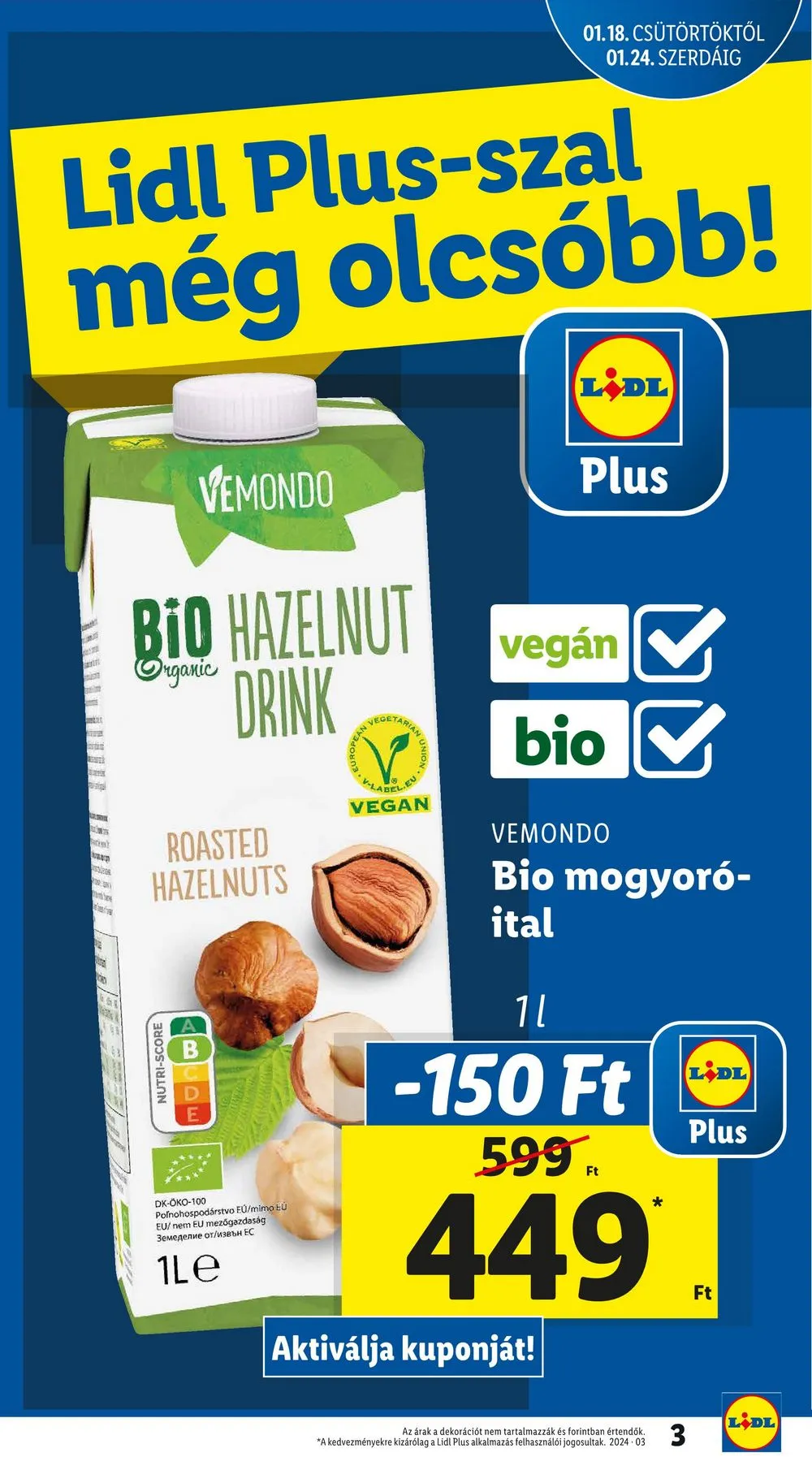 Lidl akciós újság 01.18–01.24 – 3. oldal