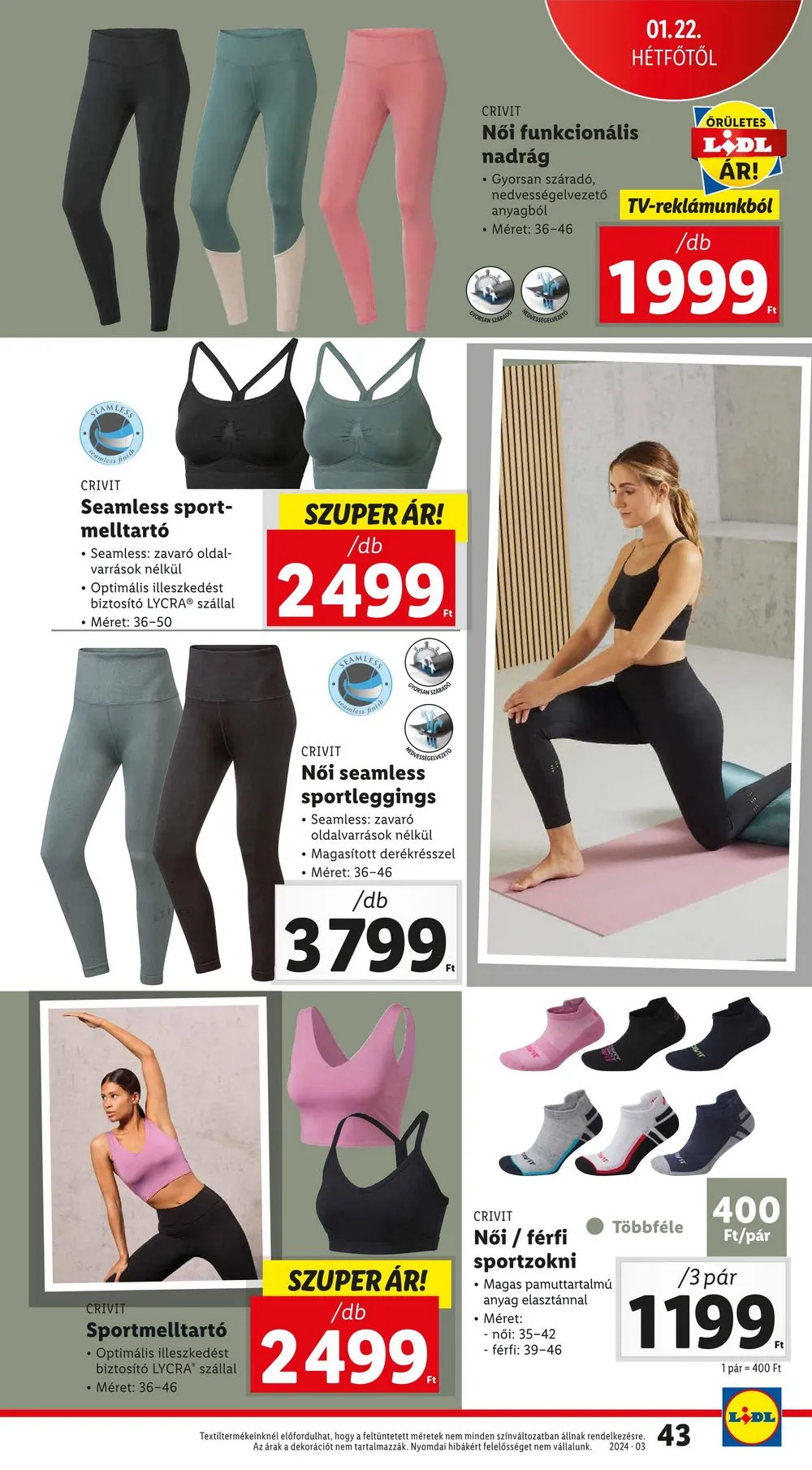Lidl akciós újság 01.18–01.24 – 43. oldal