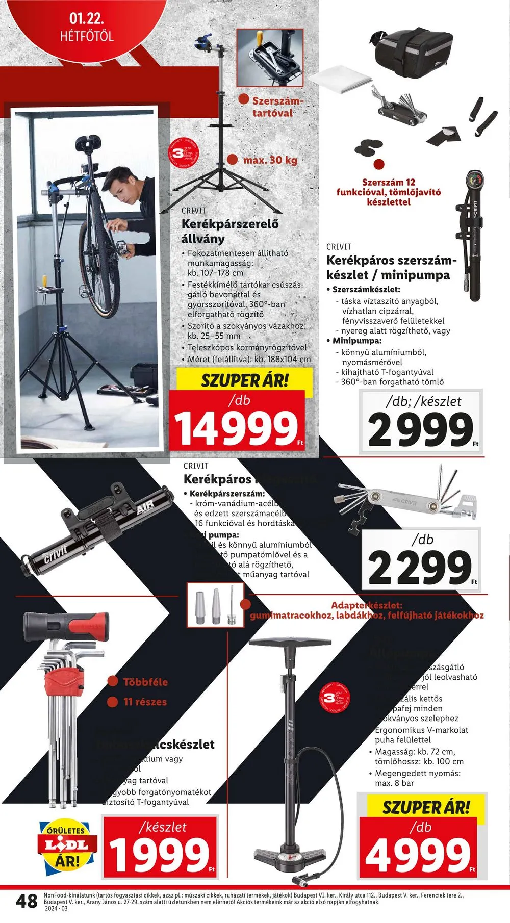 Lidl akciós újság 01.18–01.24 – 48. oldal