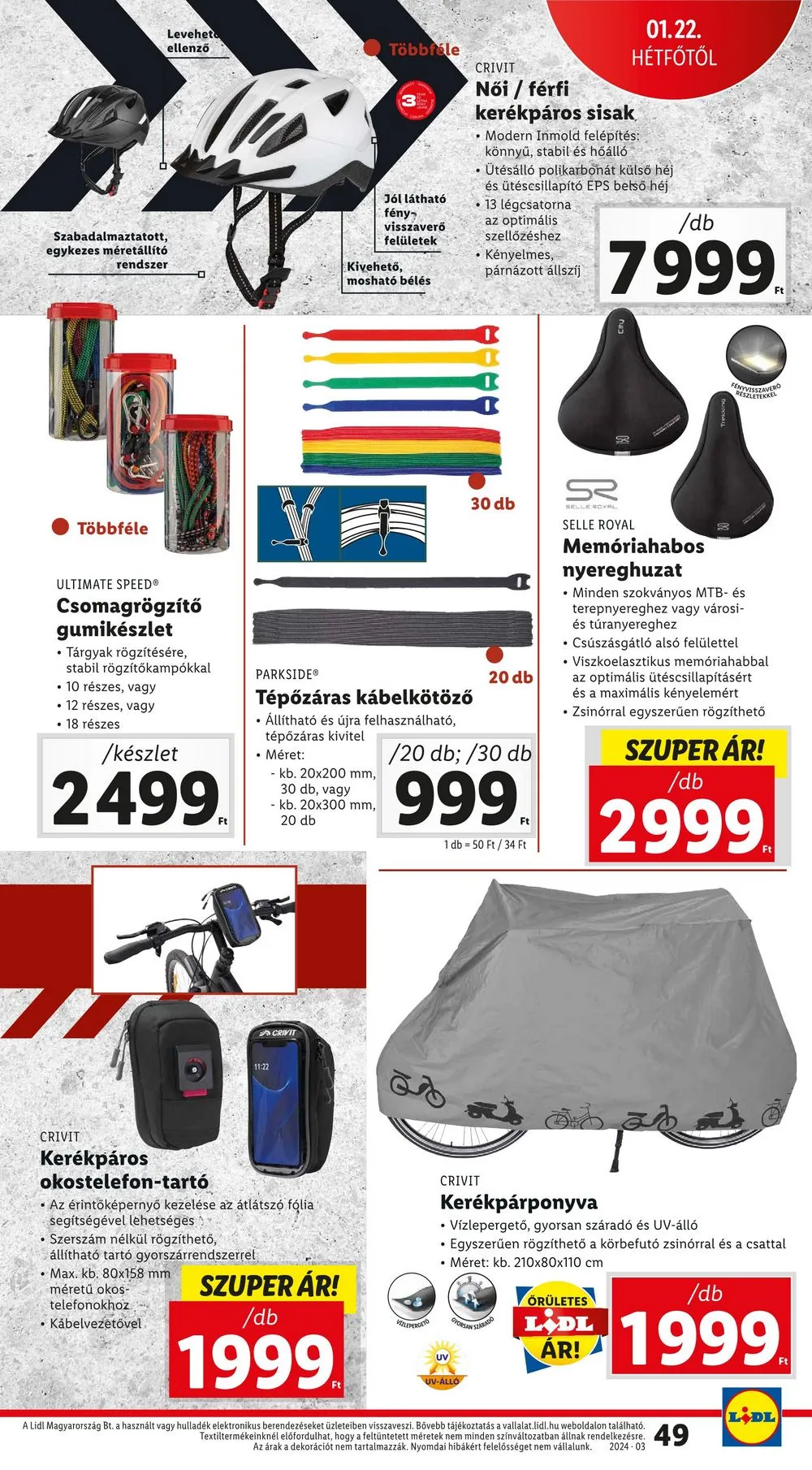 Lidl akciós újság 01.18–01.24 – 49. oldal