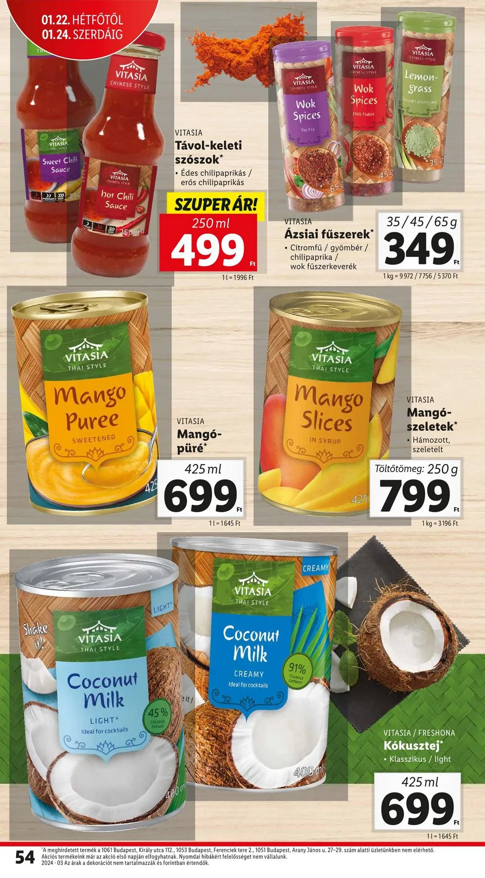 Lidl akciós újság 01.18–01.24 – 54. oldal