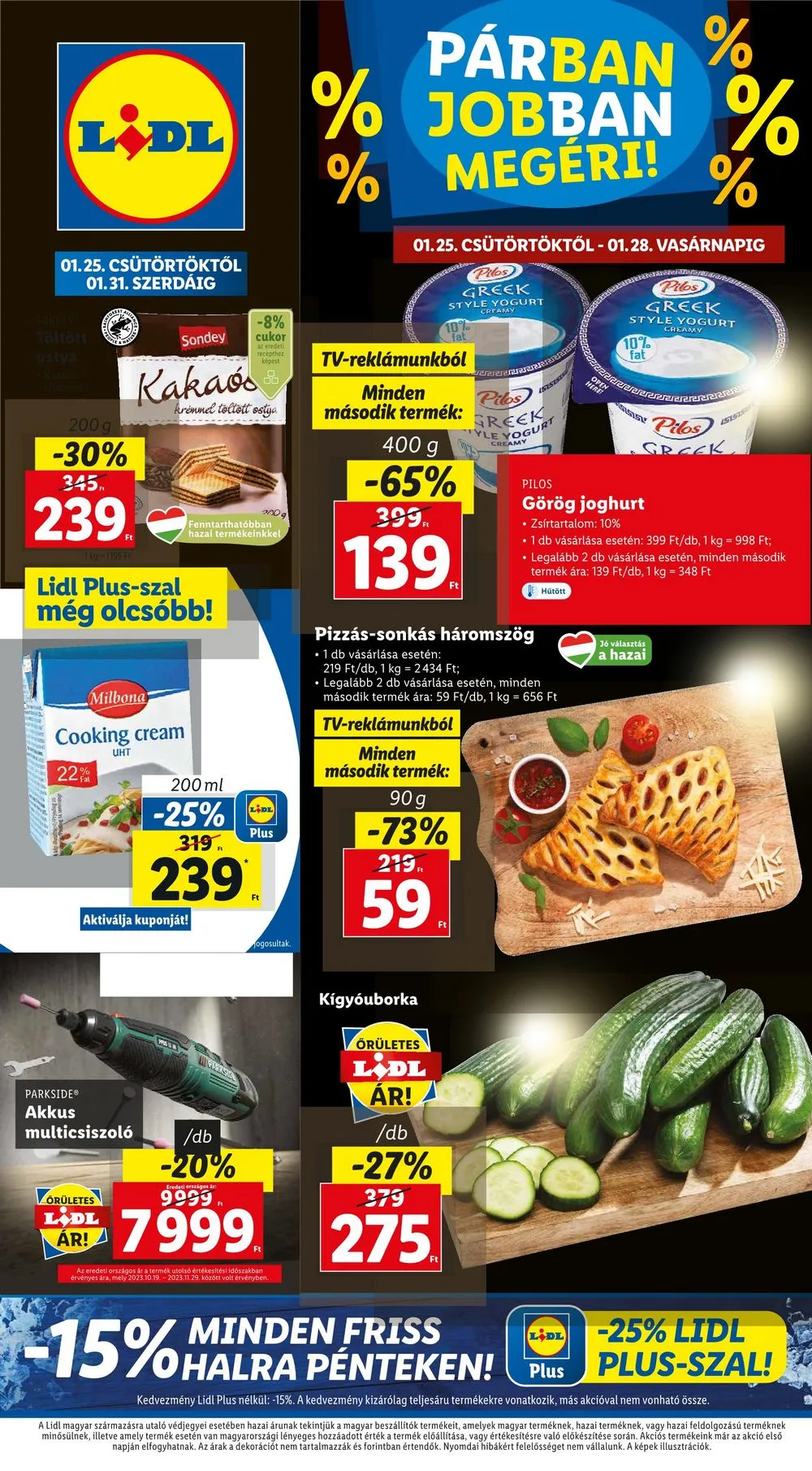 Lidl akciós újság 01.25–01.31