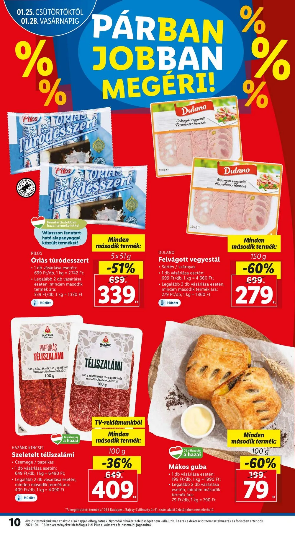 Lidl akciós újság 01.25–01.31 – 10. oldal
