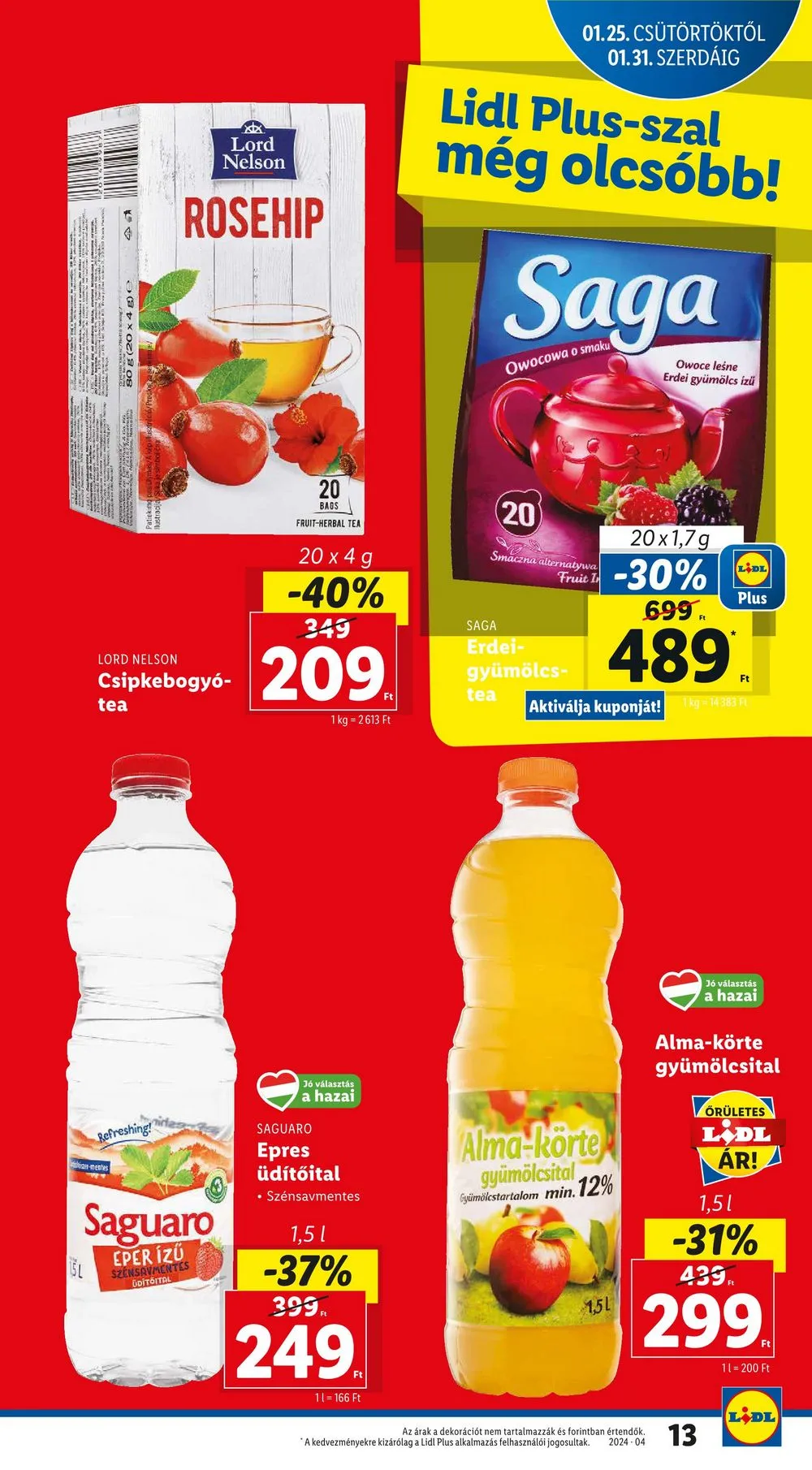 Lidl akciós újság 01.25–01.31 – 13. oldal