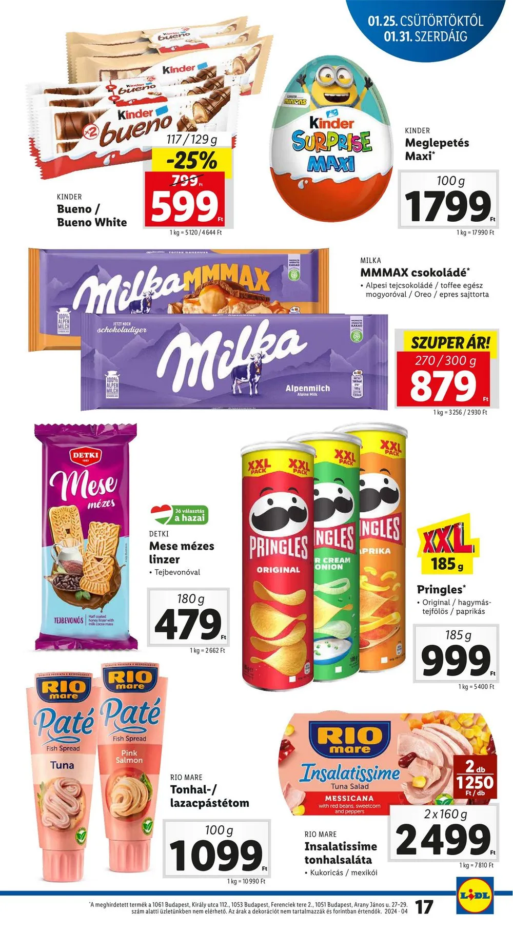 Lidl akciós újság 01.25–01.31 – 17. oldal
