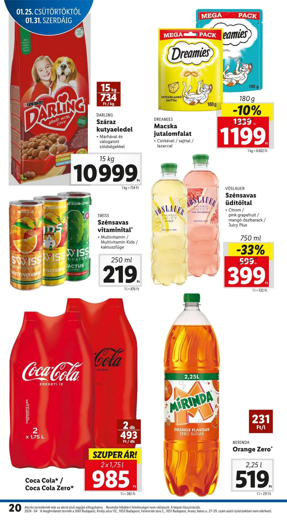 Lidl akciós újság 01.25–01.31 – 20. oldal