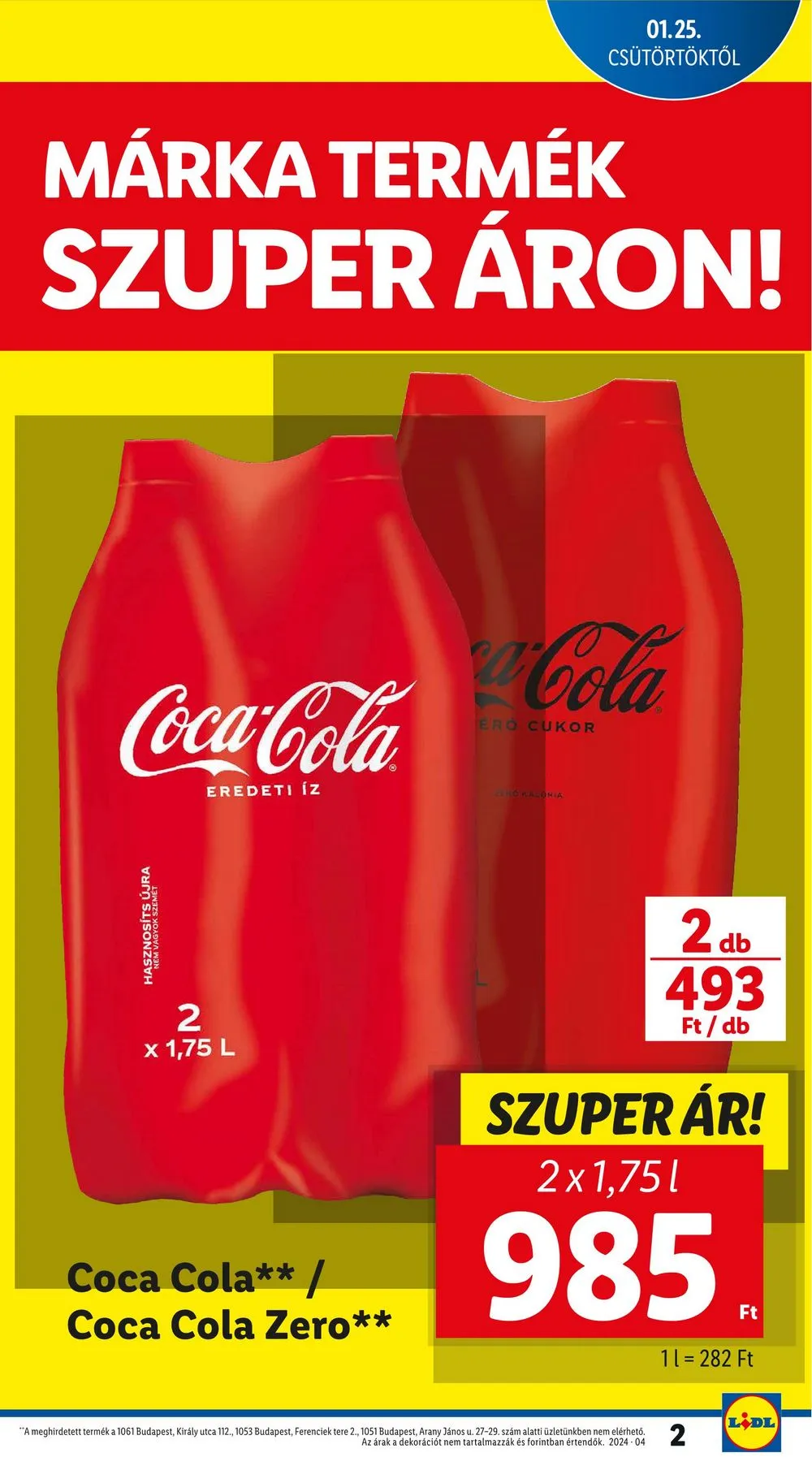 Lidl akciós újság 01.25–01.31 – 3. oldal