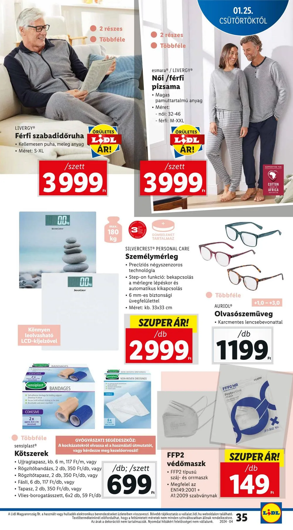 Lidl akciós újság 01.25–01.31 – 35. oldal