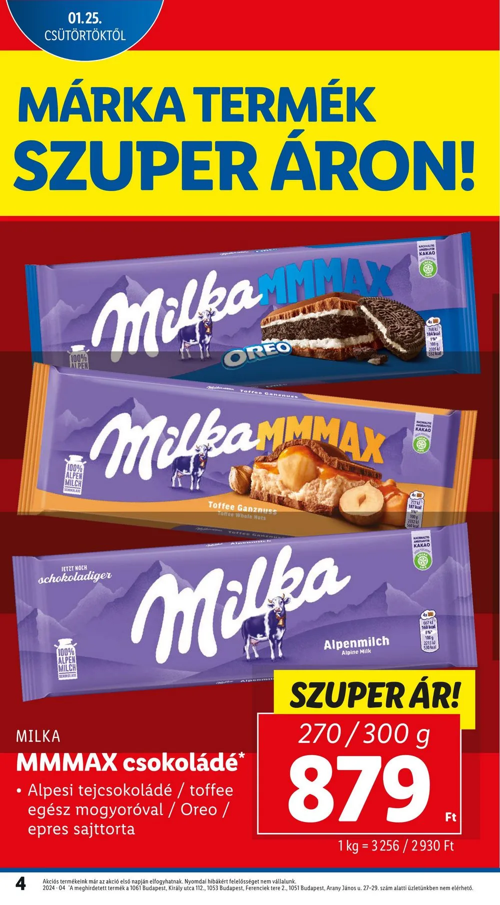 Lidl akciós újság 01.25–01.31 – 4. oldal