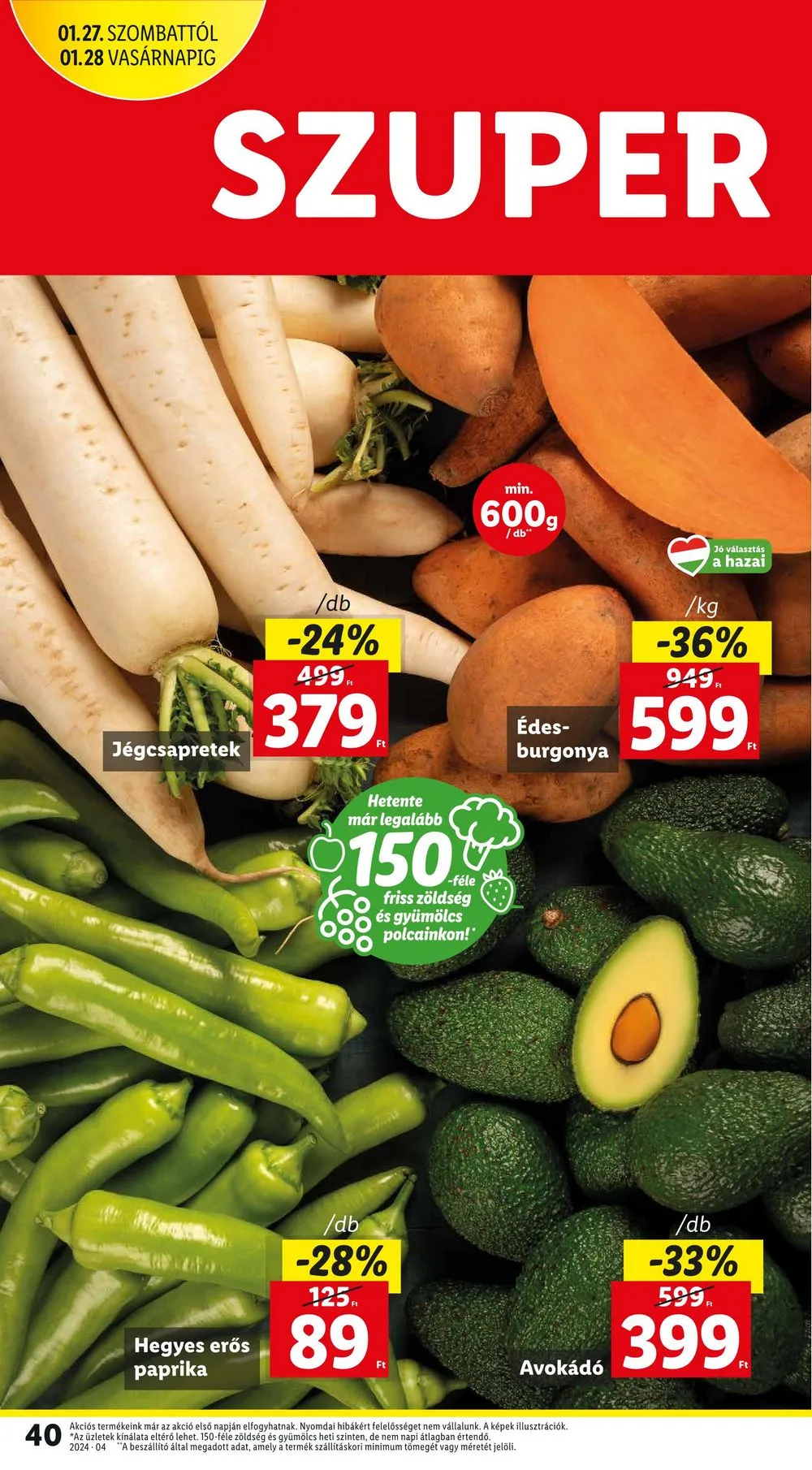 Lidl akciós újság 01.25–01.31 – 40. oldal