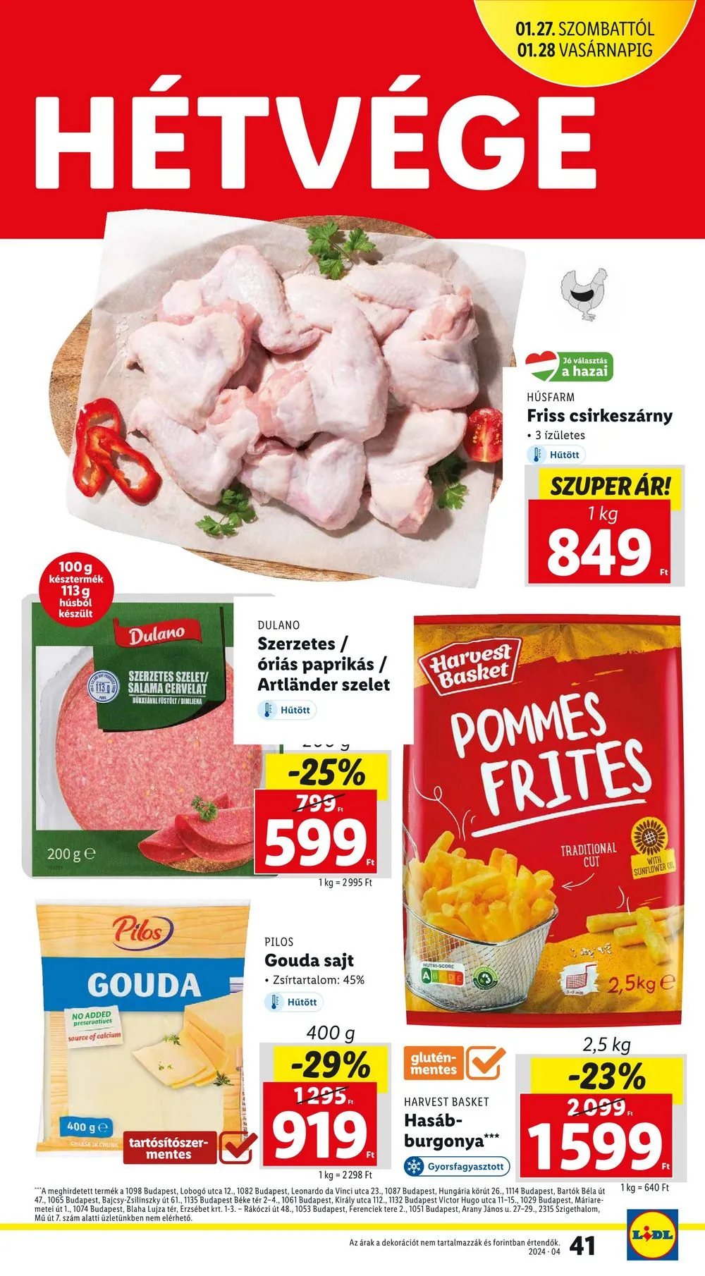 Lidl akciós újság 01.25–01.31 – 41. oldal