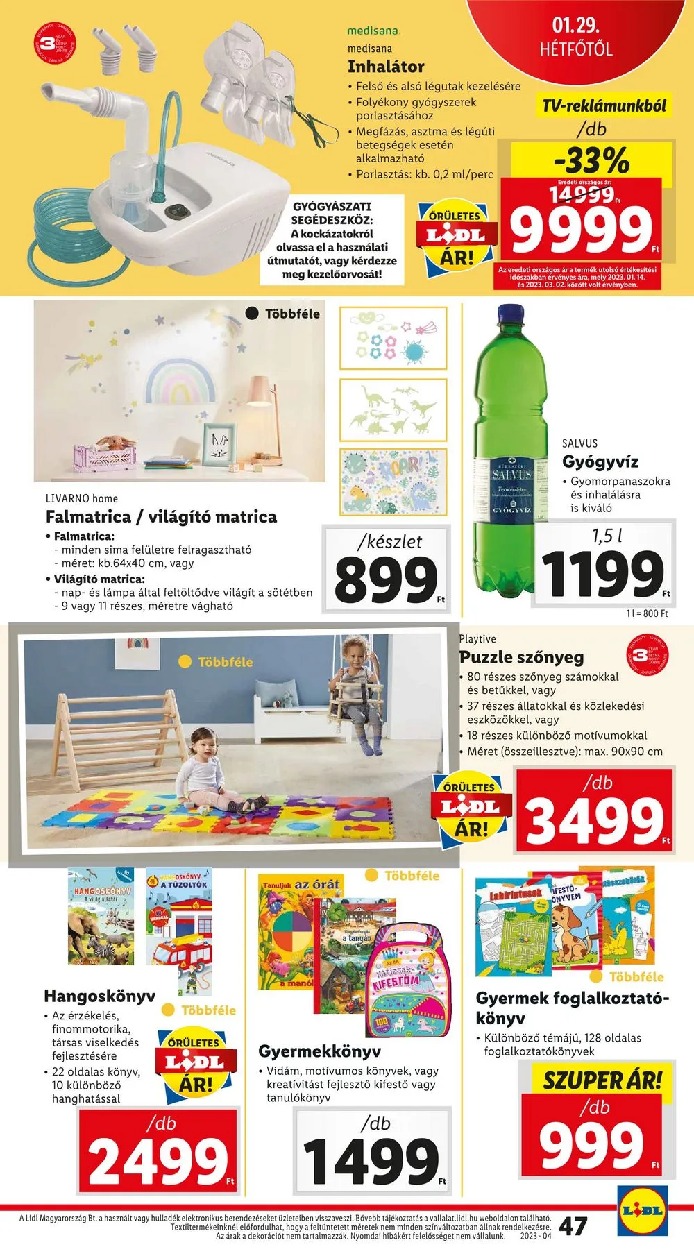 Lidl akciós újság 01.25–01.31 – 47. oldal