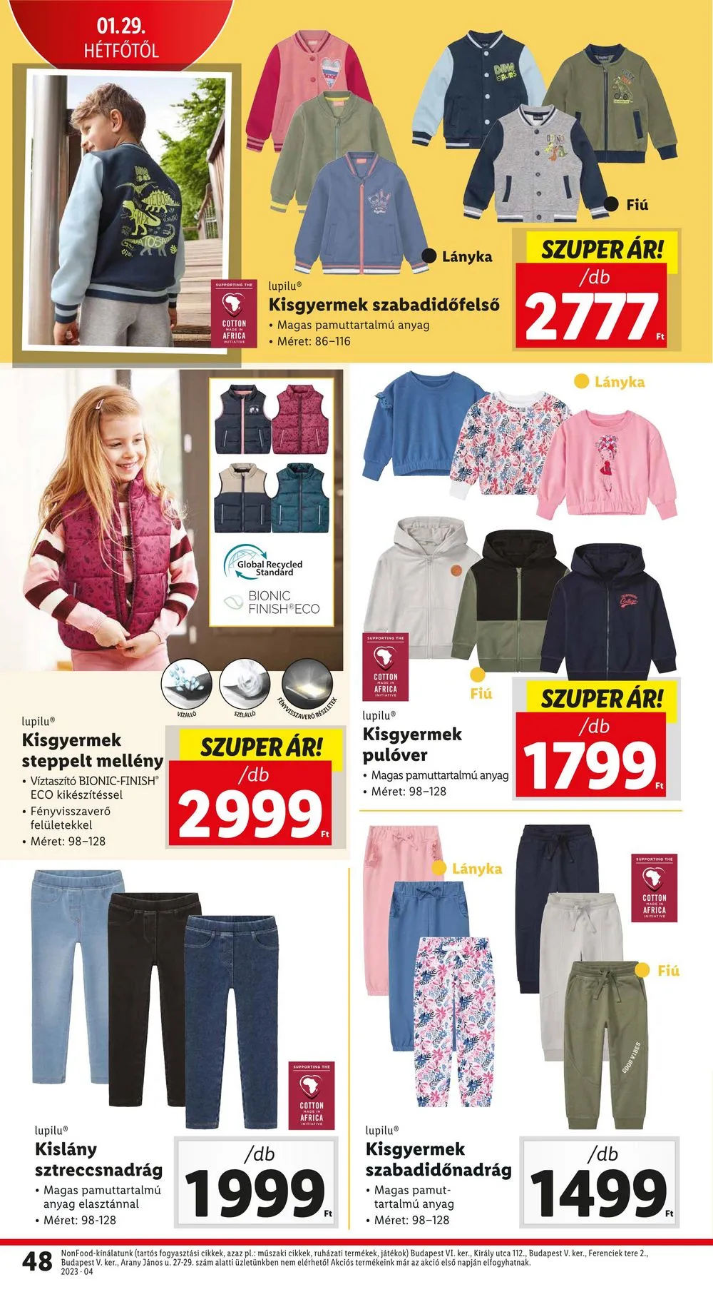 Lidl akciós újság 01.25–01.31 – 48. oldal