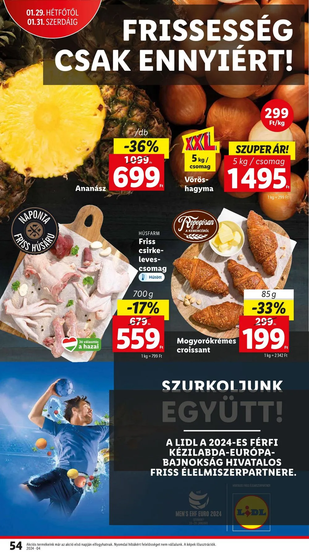 Lidl akciós újság 01.25–01.31 – 54. oldal