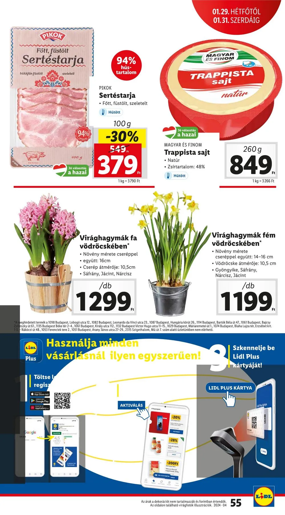 Lidl akciós újság 01.25–01.31 – 55. oldal