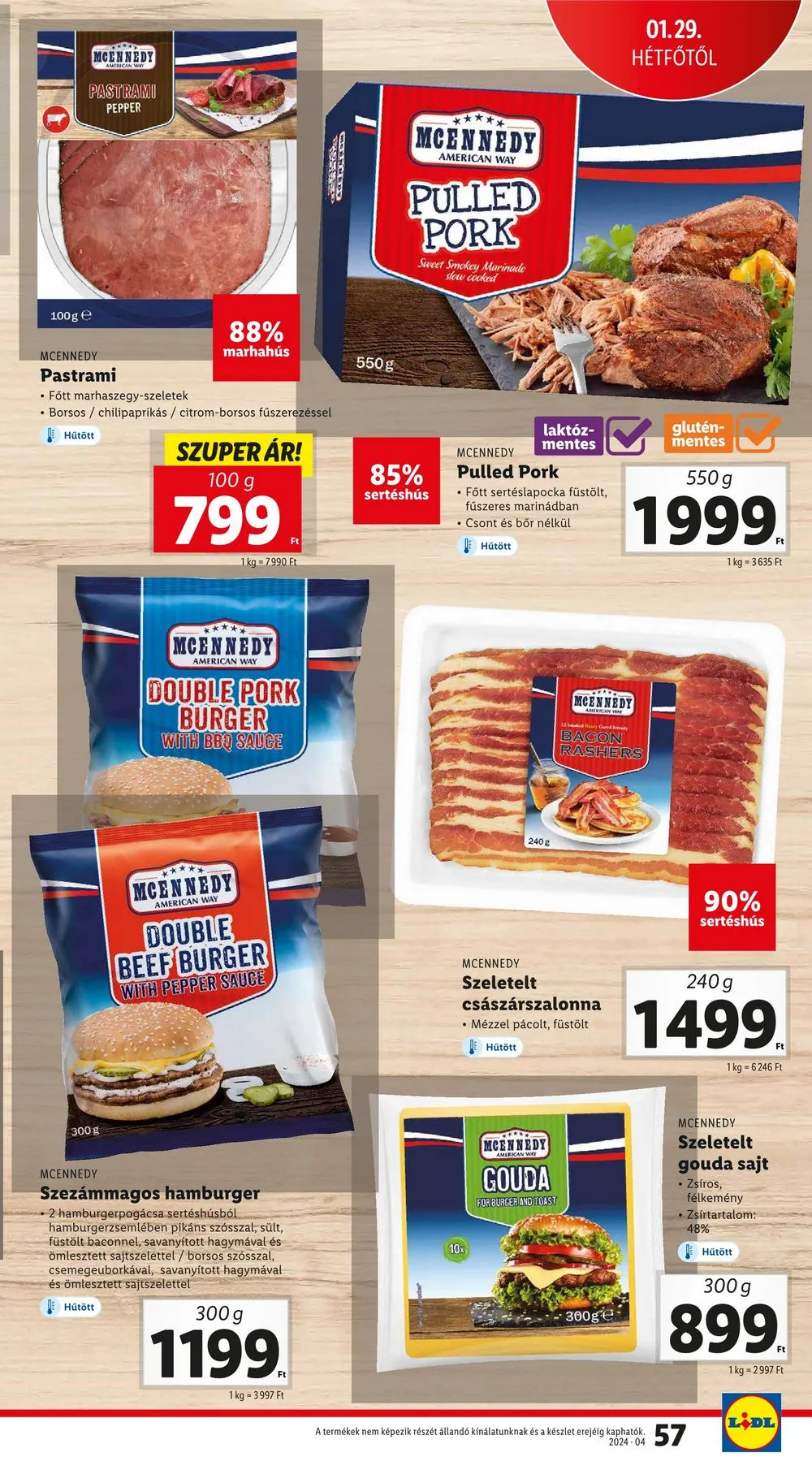 Lidl akciós újság 01.25–01.31 – 57. oldal
