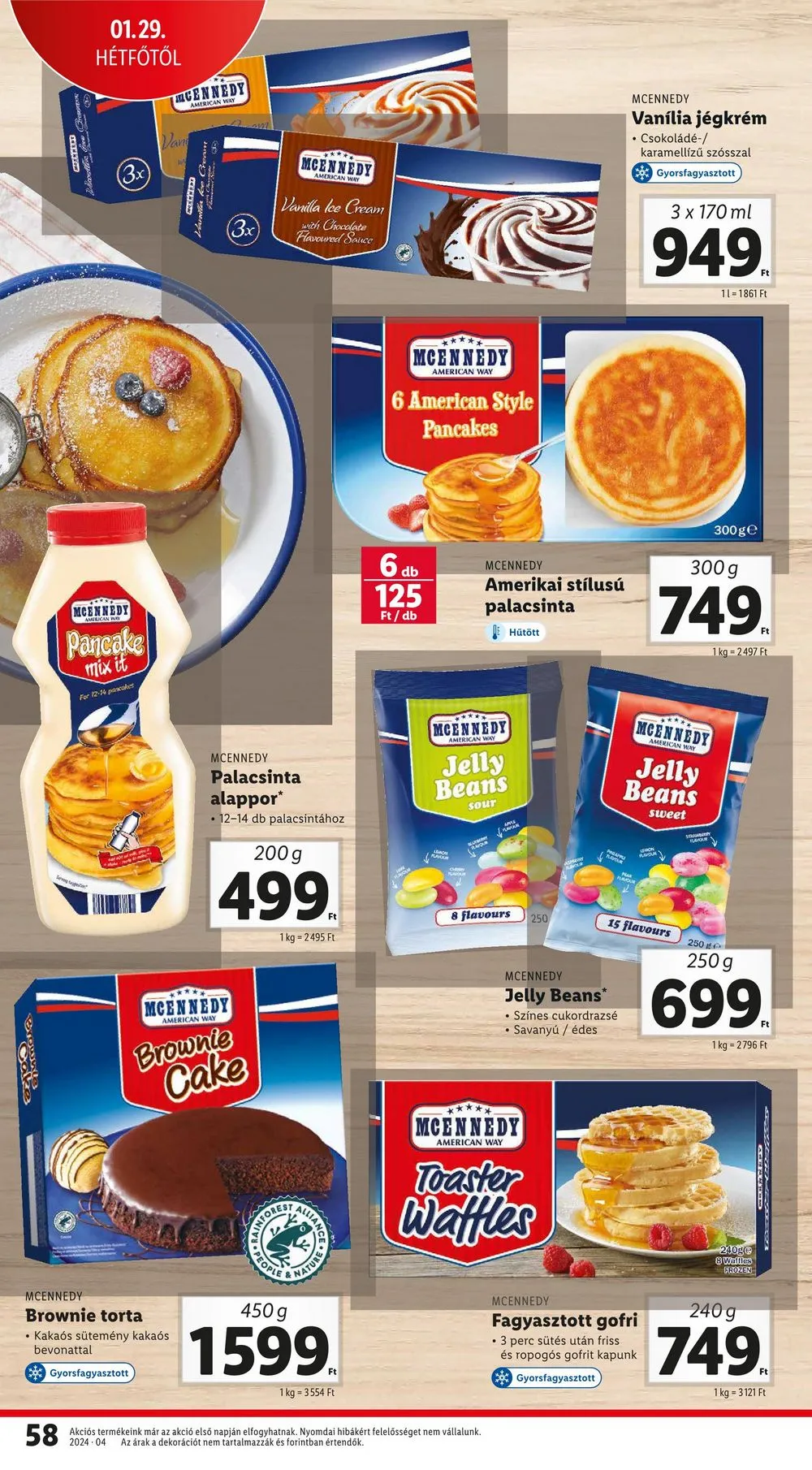Lidl akciós újság 01.25–01.31 – 58. oldal