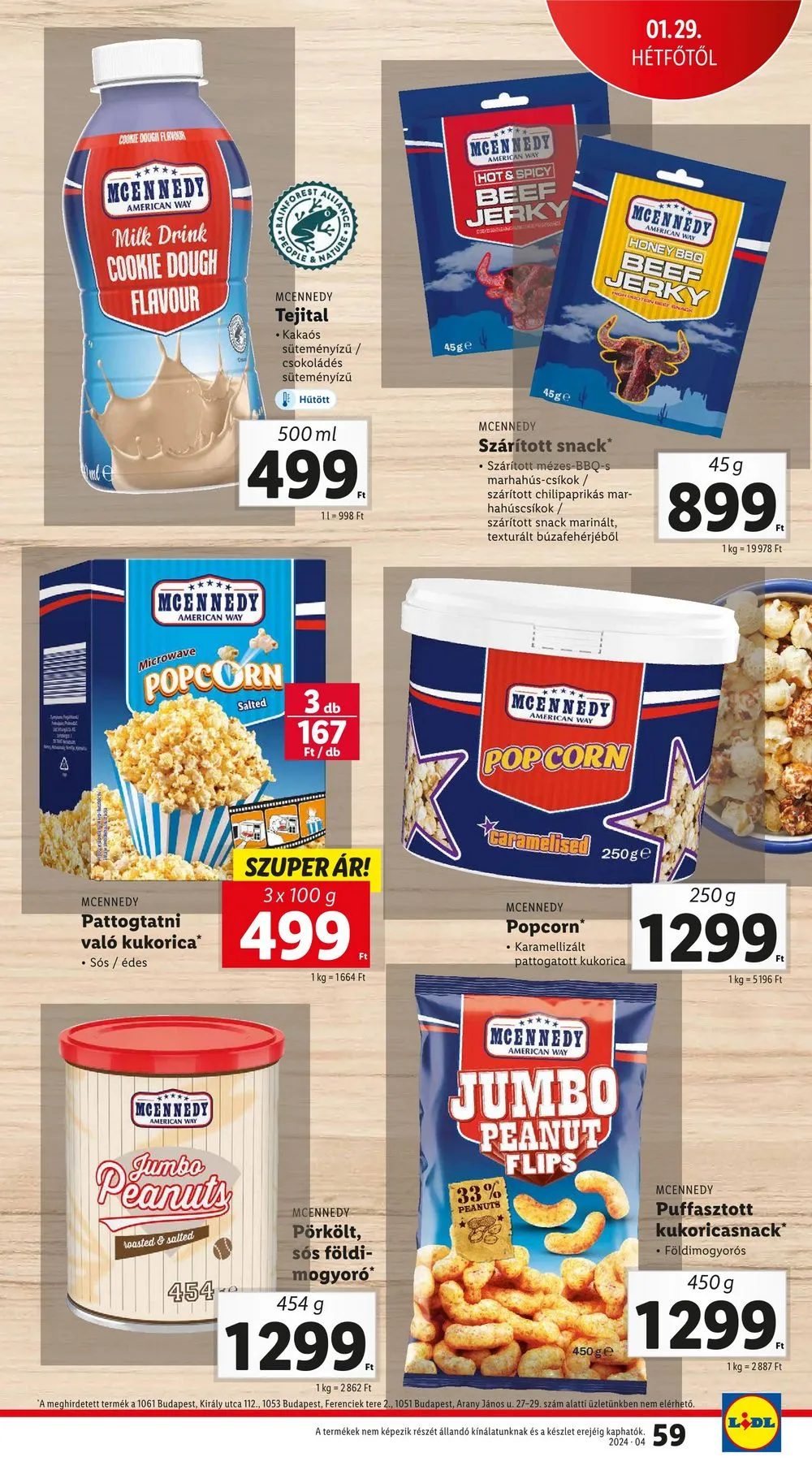 Lidl akciós újság 01.25–01.31 – 59. oldal