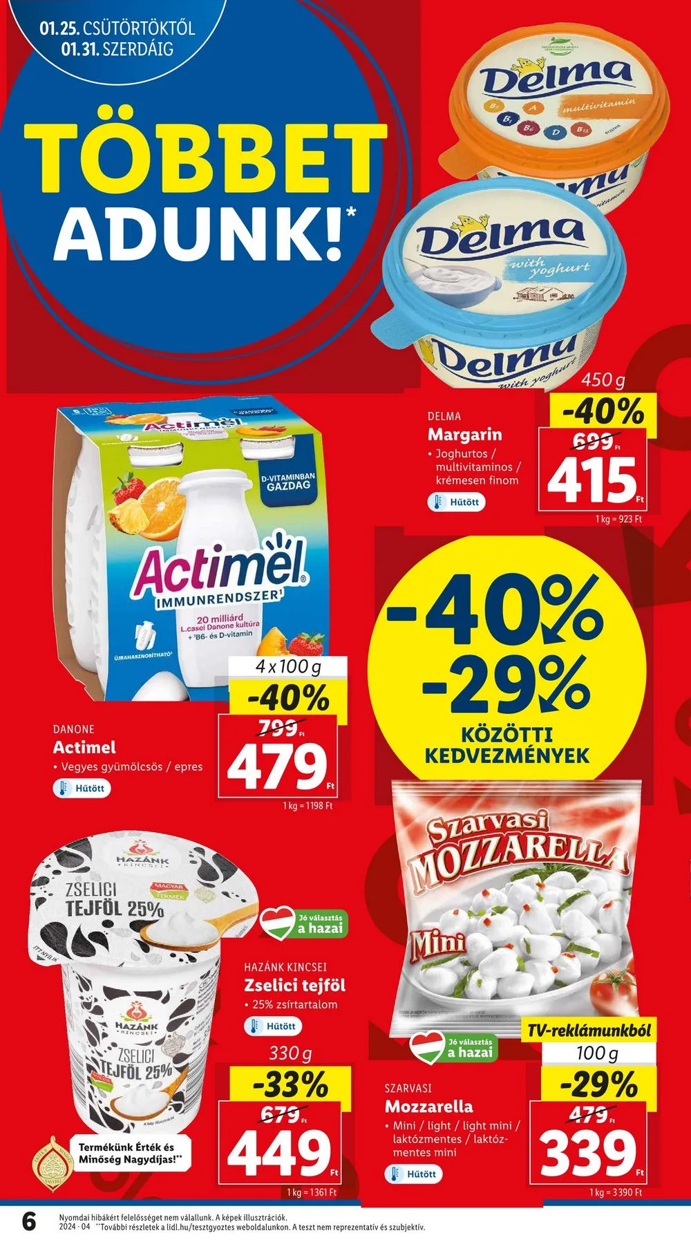 Lidl akciós újság 01.25–01.31 – 6. oldal