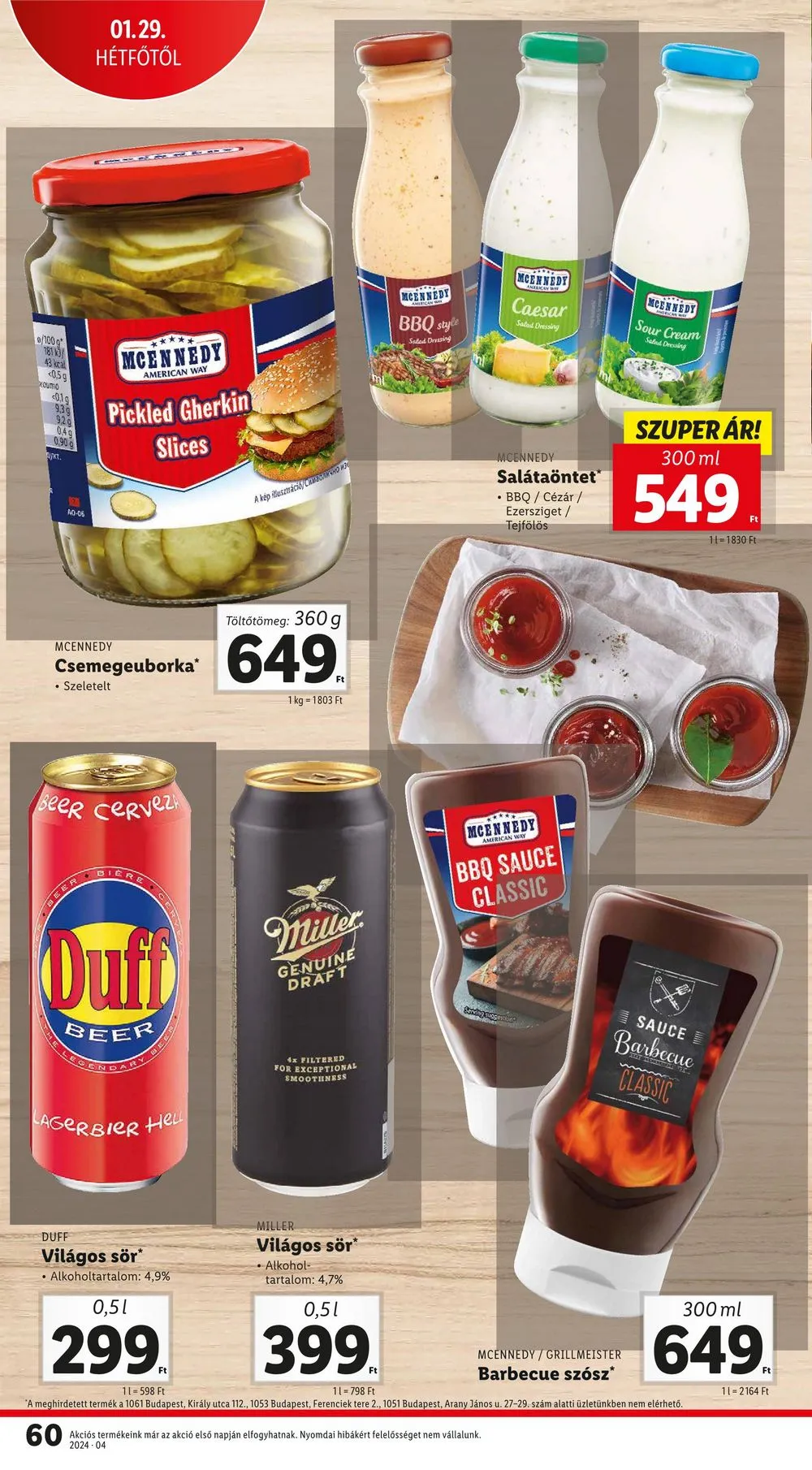 Lidl akciós újság 01.25–01.31 – 60. oldal