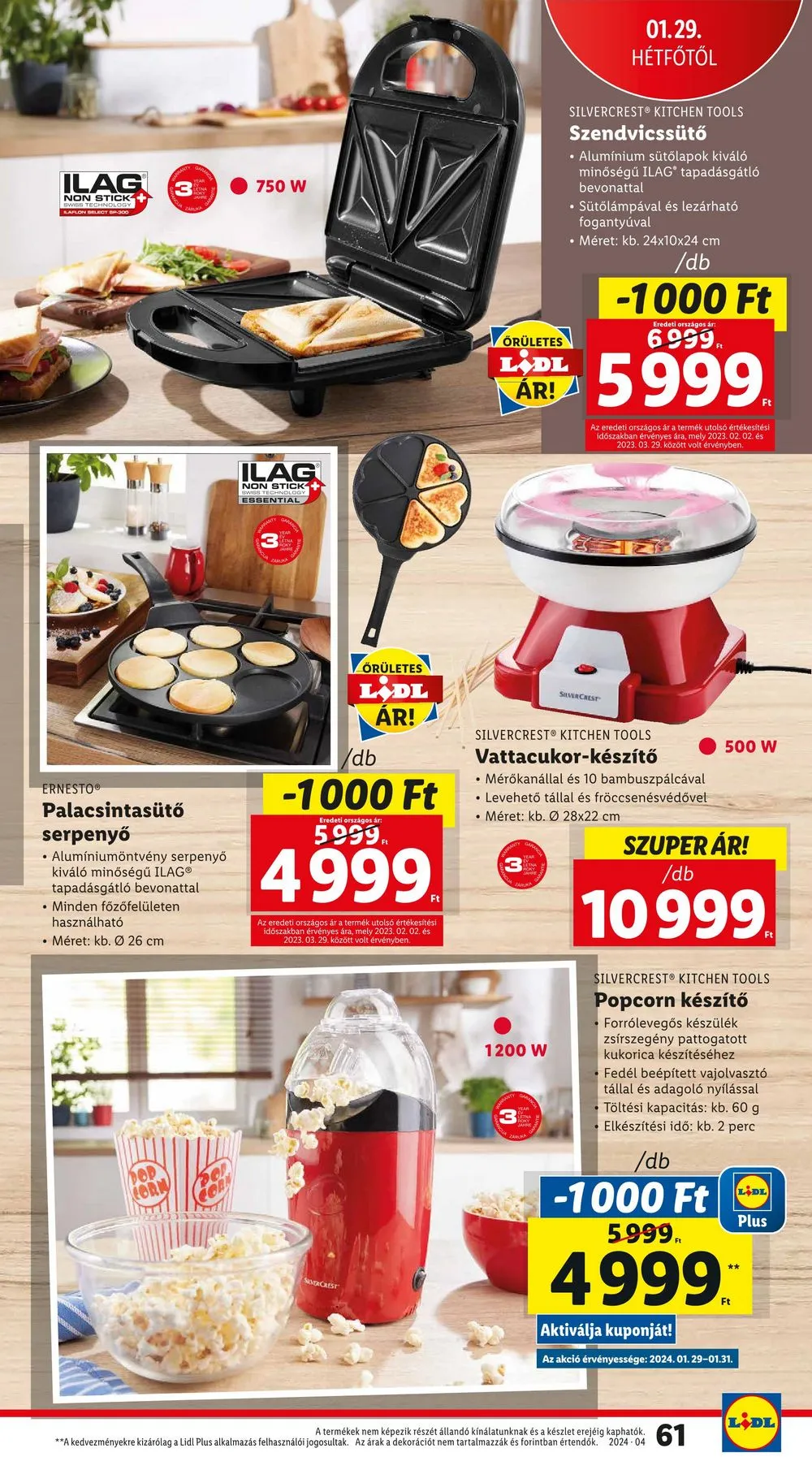 Lidl akciós újság 01.25–01.31 – 61. oldal