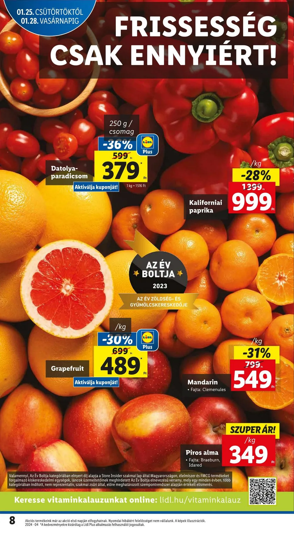 Lidl akciós újság 01.25–01.31 – 8. oldal