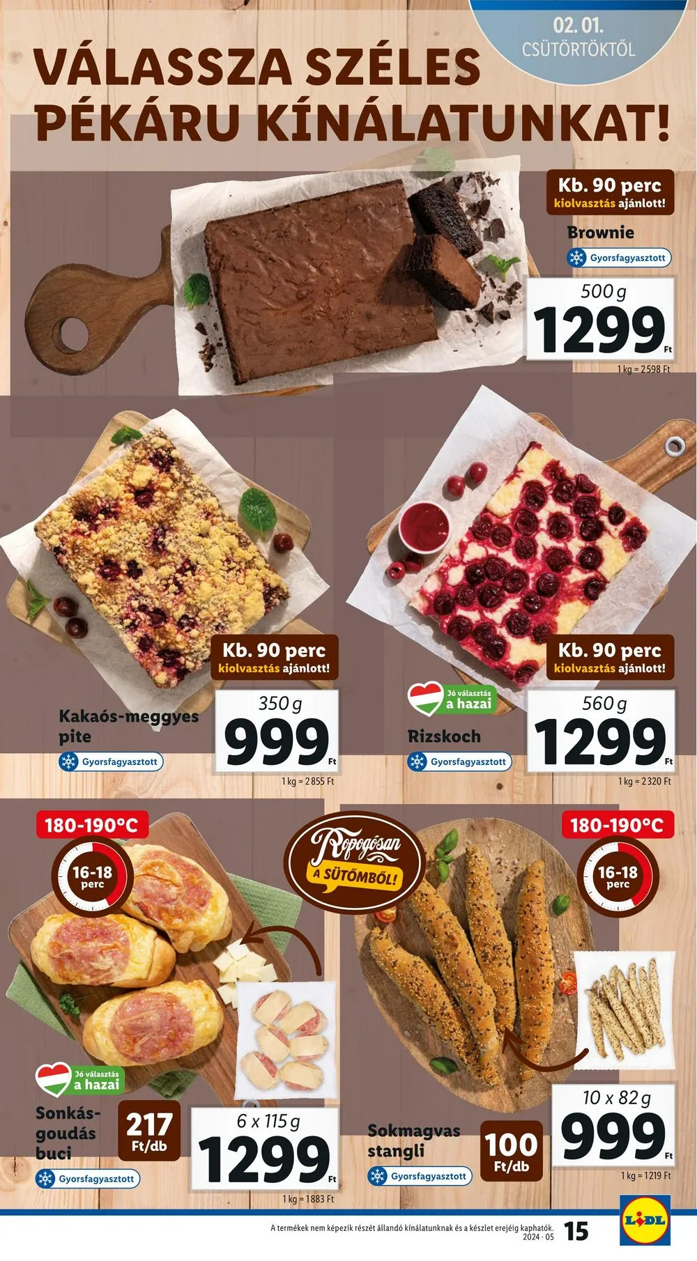Lidl akciós újság 02.01–02.07 – 15. oldal