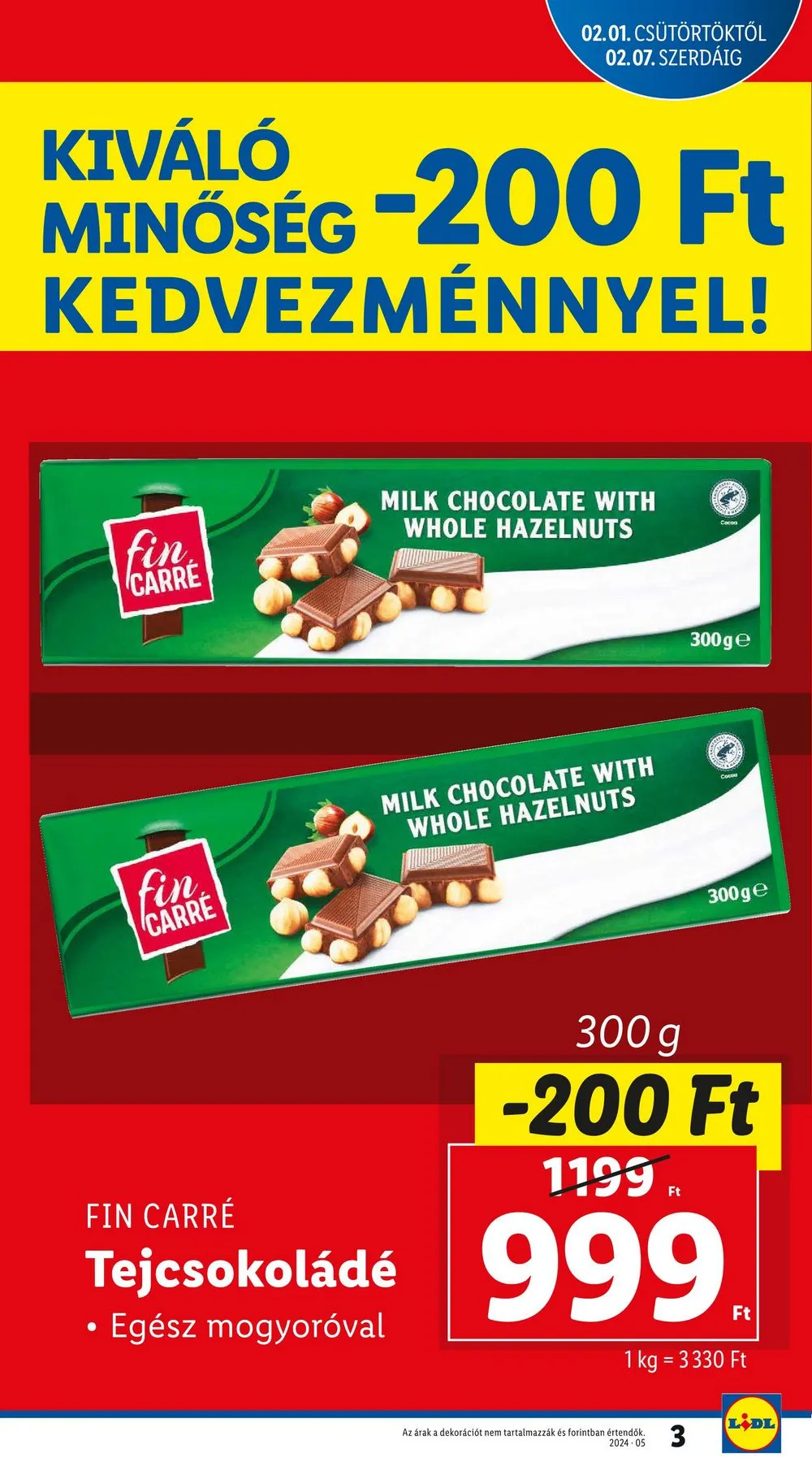 Lidl akciós újság 02.01–02.07 – 3. oldal