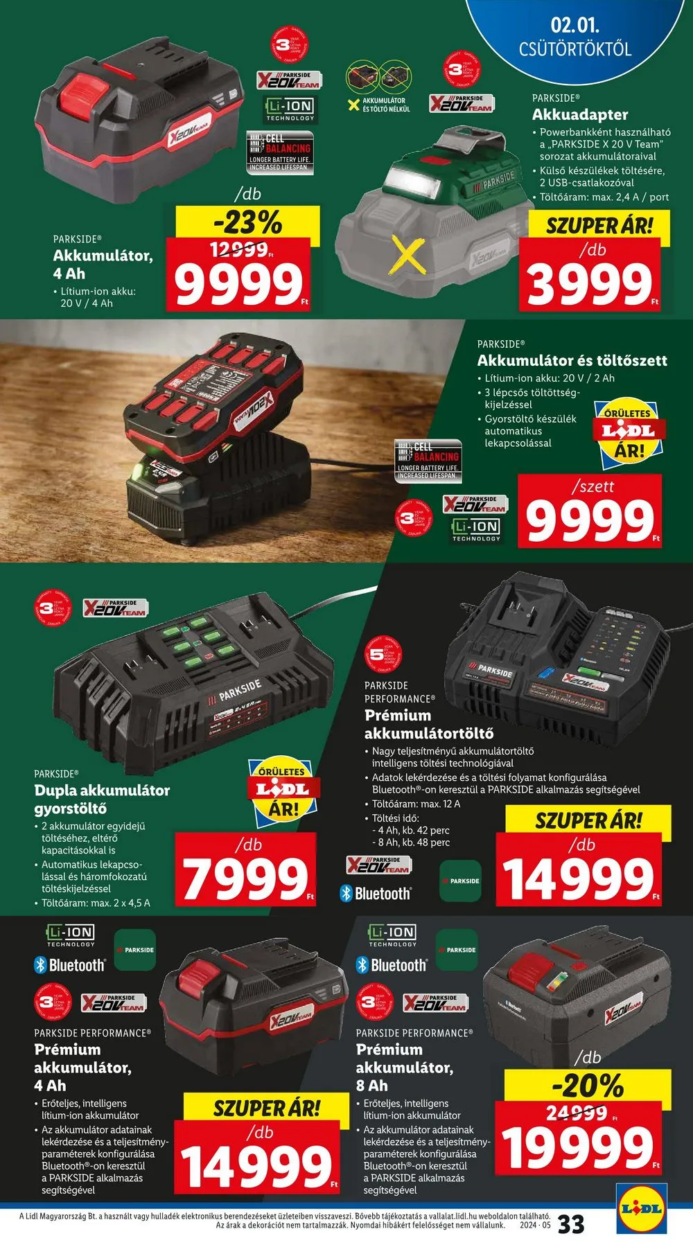 Lidl akciós újság 02.01–02.07 – 33. oldal