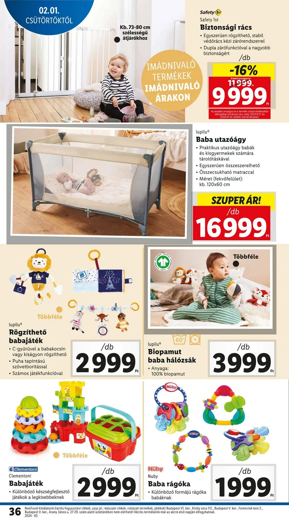 Lidl akciós újság 02.01–02.07 – 36. oldal