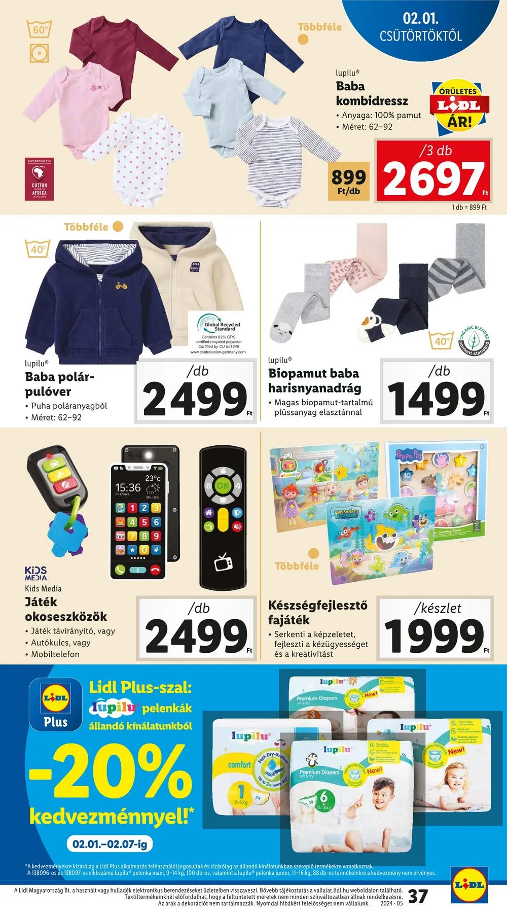 Lidl akciós újság 02.01–02.07 – 37. oldal
