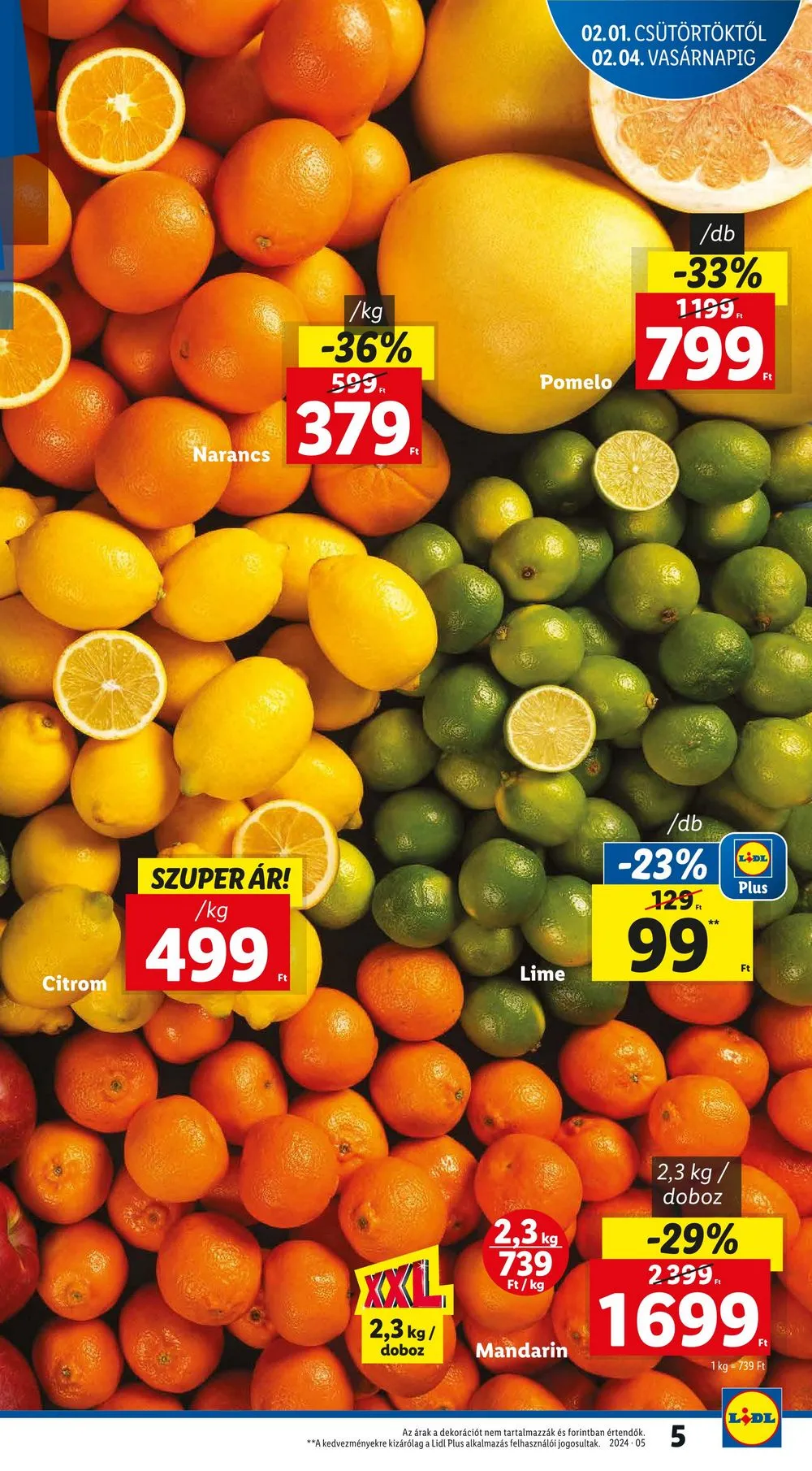 Lidl akciós újság 02.01–02.07 – 5. oldal