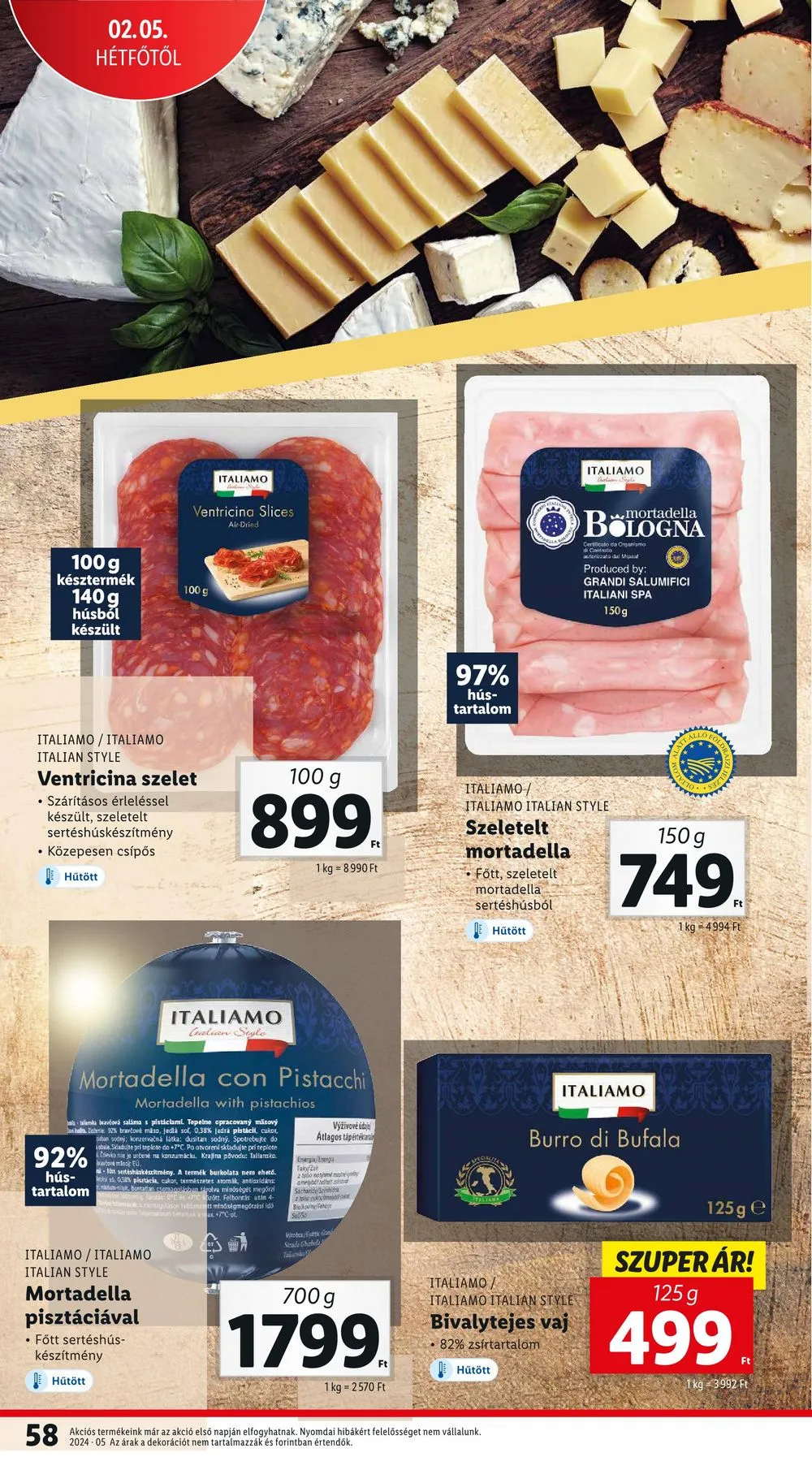 Lidl akciós újság 02.01–02.07 – 58. oldal