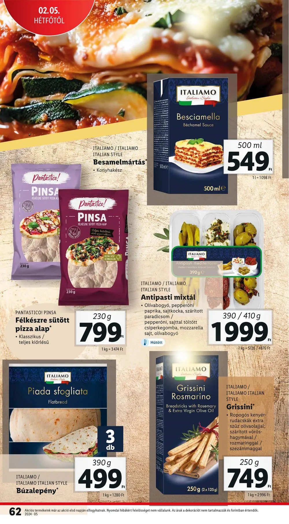 Lidl akciós újság 02.01–02.07 – 62. oldal