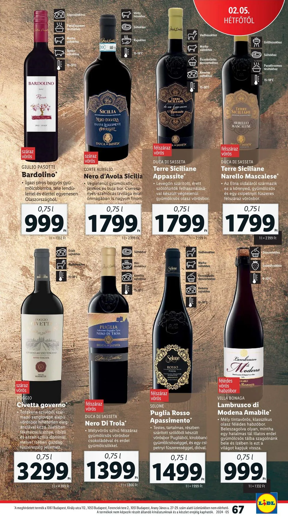 Lidl akciós újság 02.01–02.07 – 67. oldal