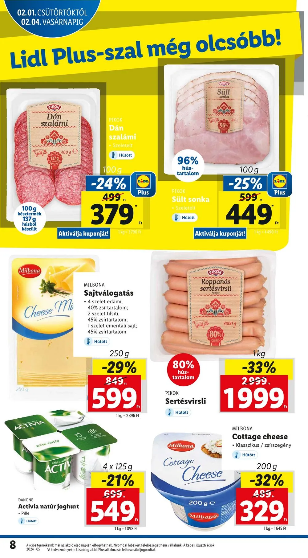 Lidl akciós újság 02.01–02.07 – 8. oldal