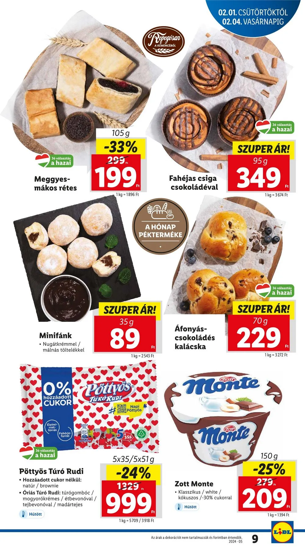 Lidl akciós újság 02.01–02.07 – 9. oldal