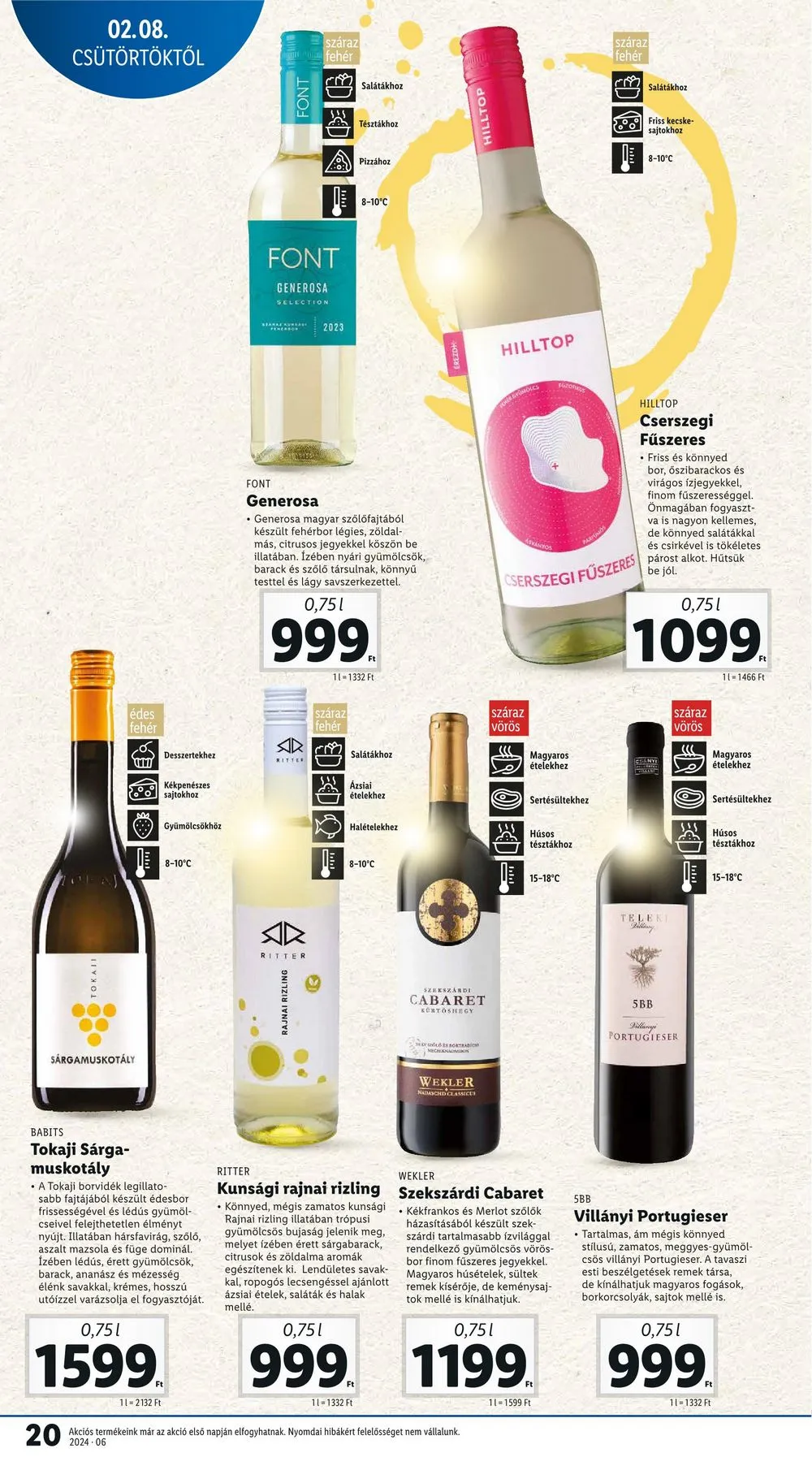 Lidl akciós újság 02.08–02.14 – 20. oldal