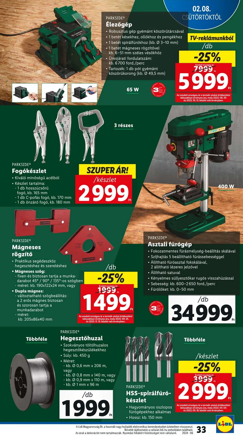 Lidl akciós újság 02.08–02.14 – 33. oldal