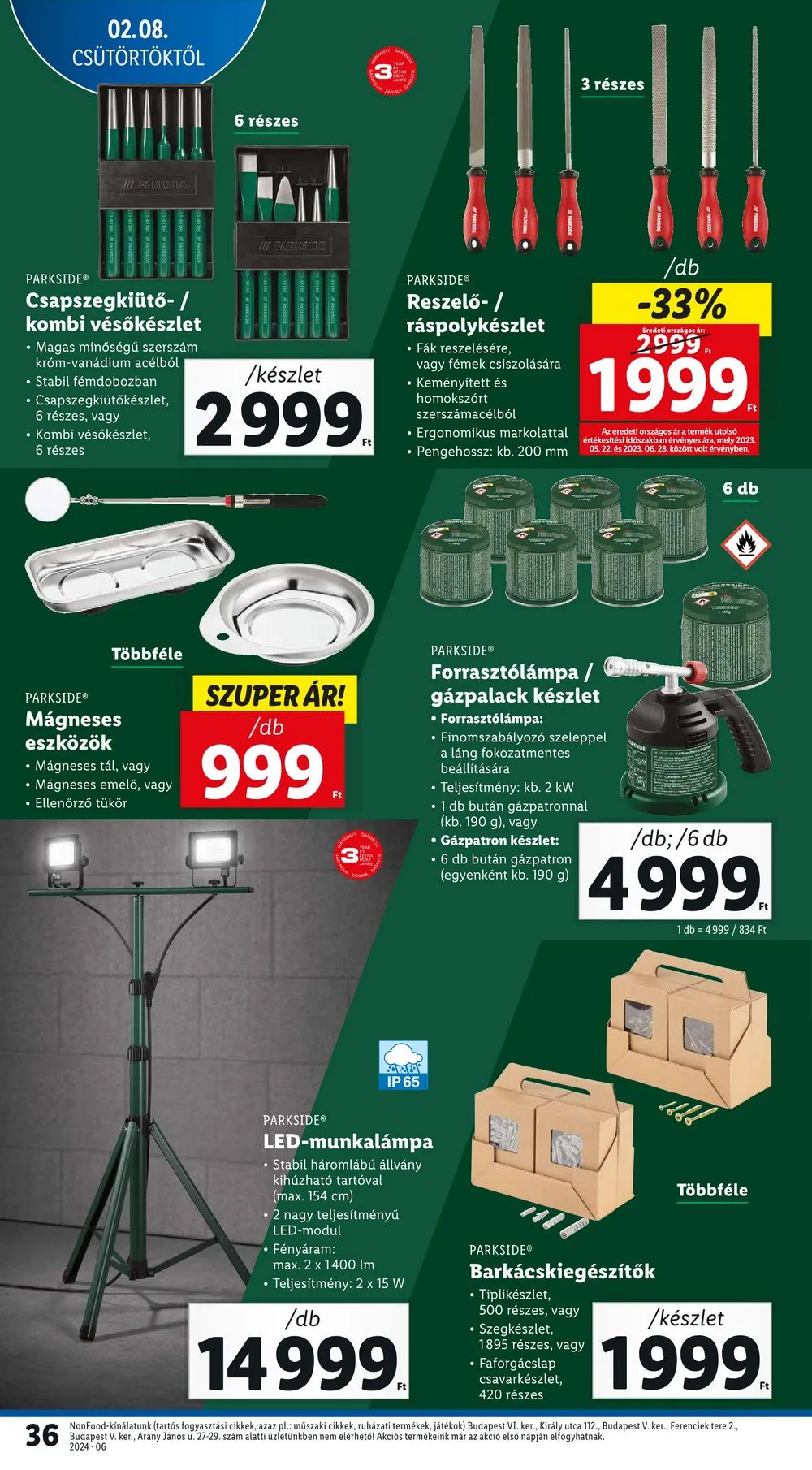 Lidl akciós újság 02.08–02.14 – 36. oldal