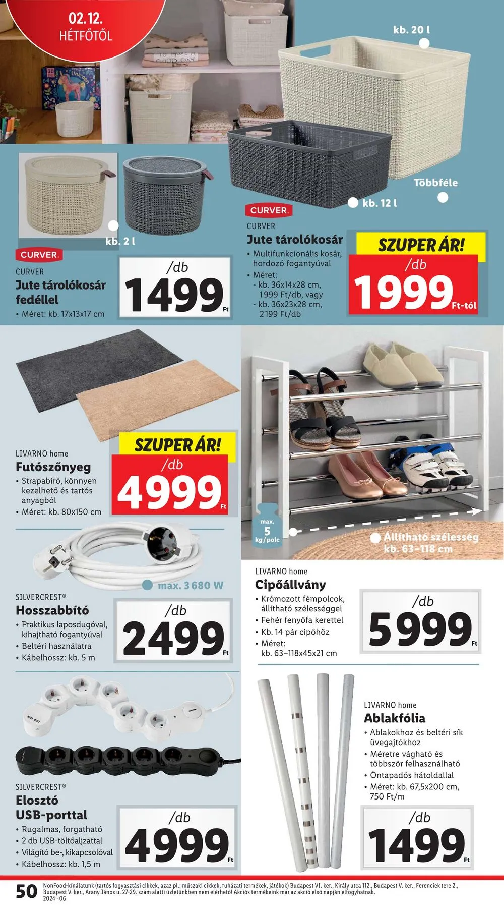 Lidl akciós újság 02.08–02.14 – 50. oldal