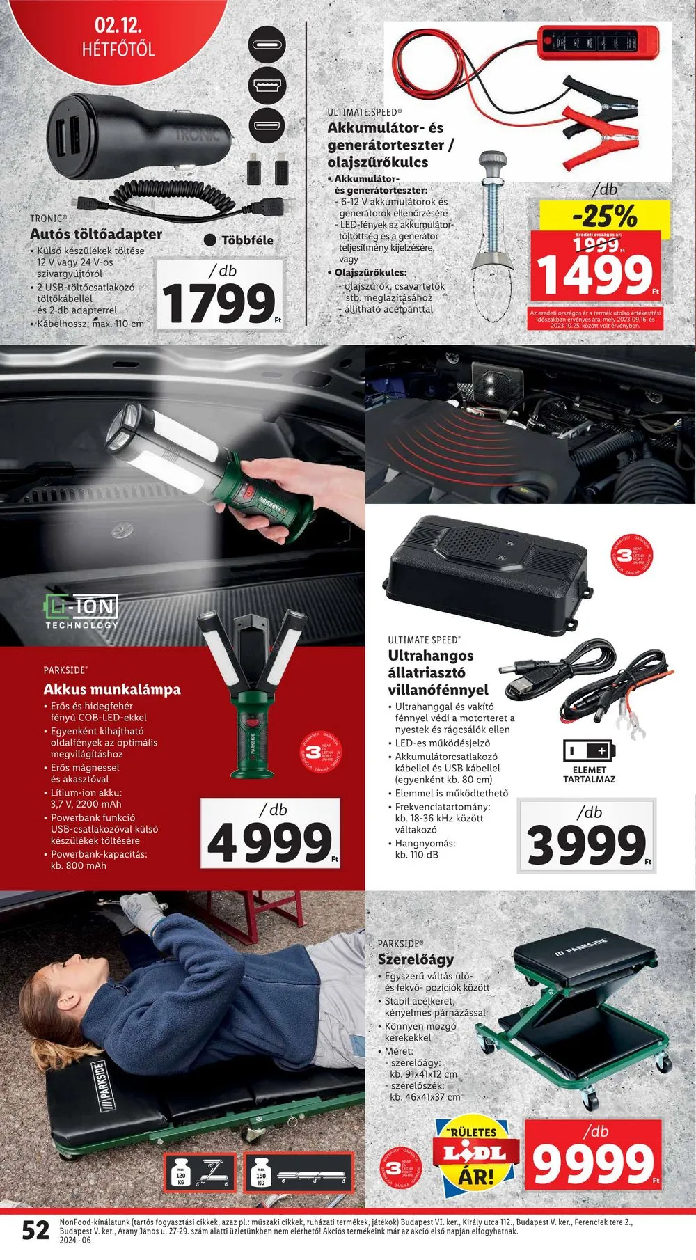 Lidl akciós újság 02.08–02.14 – 52. oldal