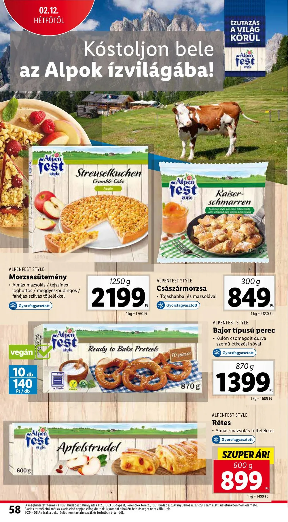 Lidl akciós újság 02.08–02.14 – 58. oldal