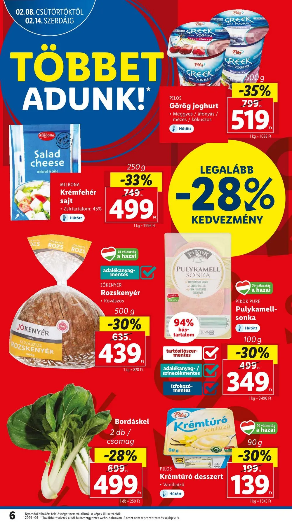Lidl akciós újság 02.08–02.14 – 6. oldal