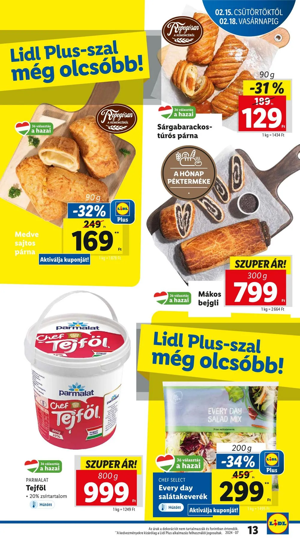 Lidl akciós újság 02.15–02.21 – 13. oldal